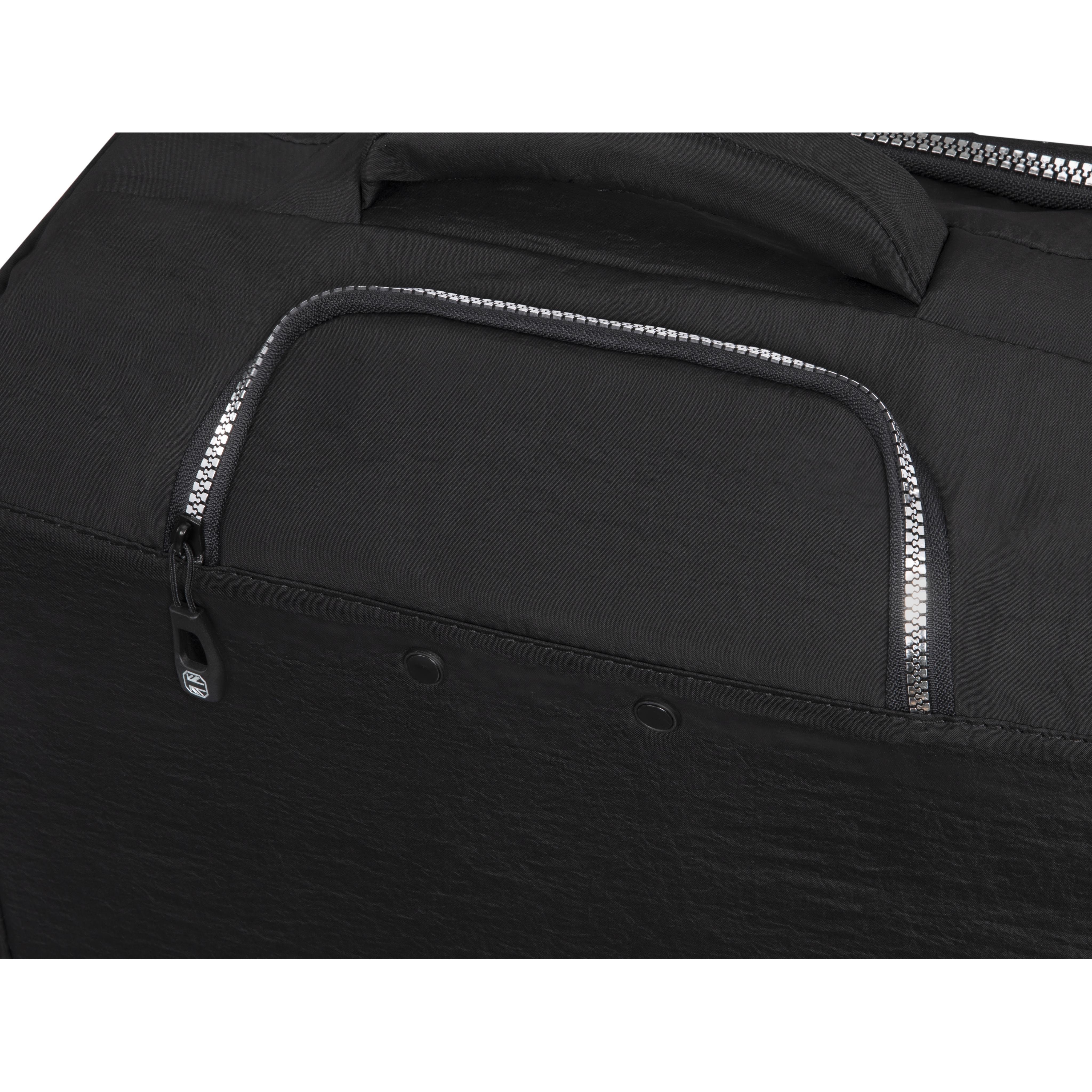 BRITBAG Ashdon 22" Softside Carry-On 8 Wheel Spinner (Black) - Image 5