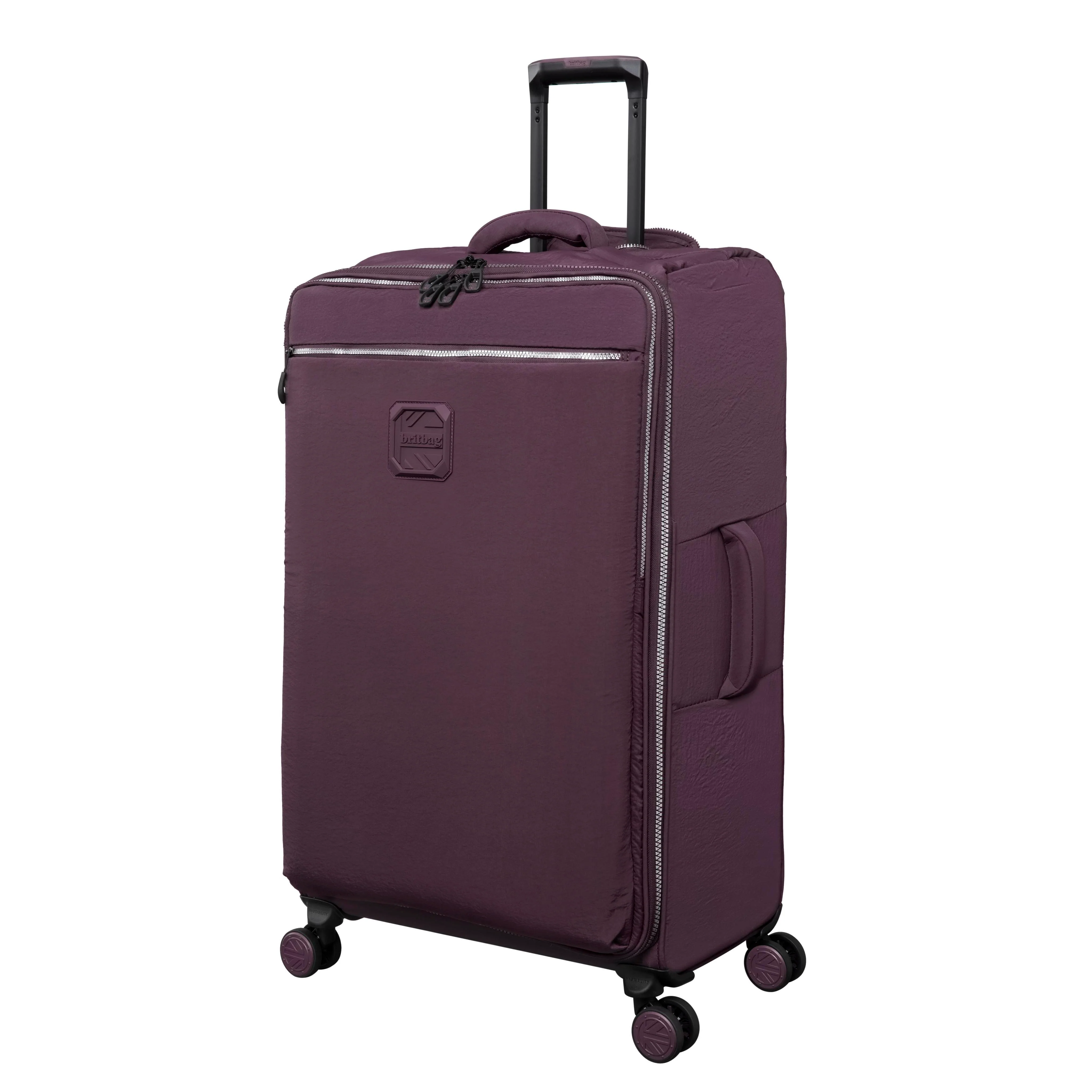 BRITBAG Ashdon 3 Piece Softside 8 Wheel Spinner Set (Fig) - Image 4
