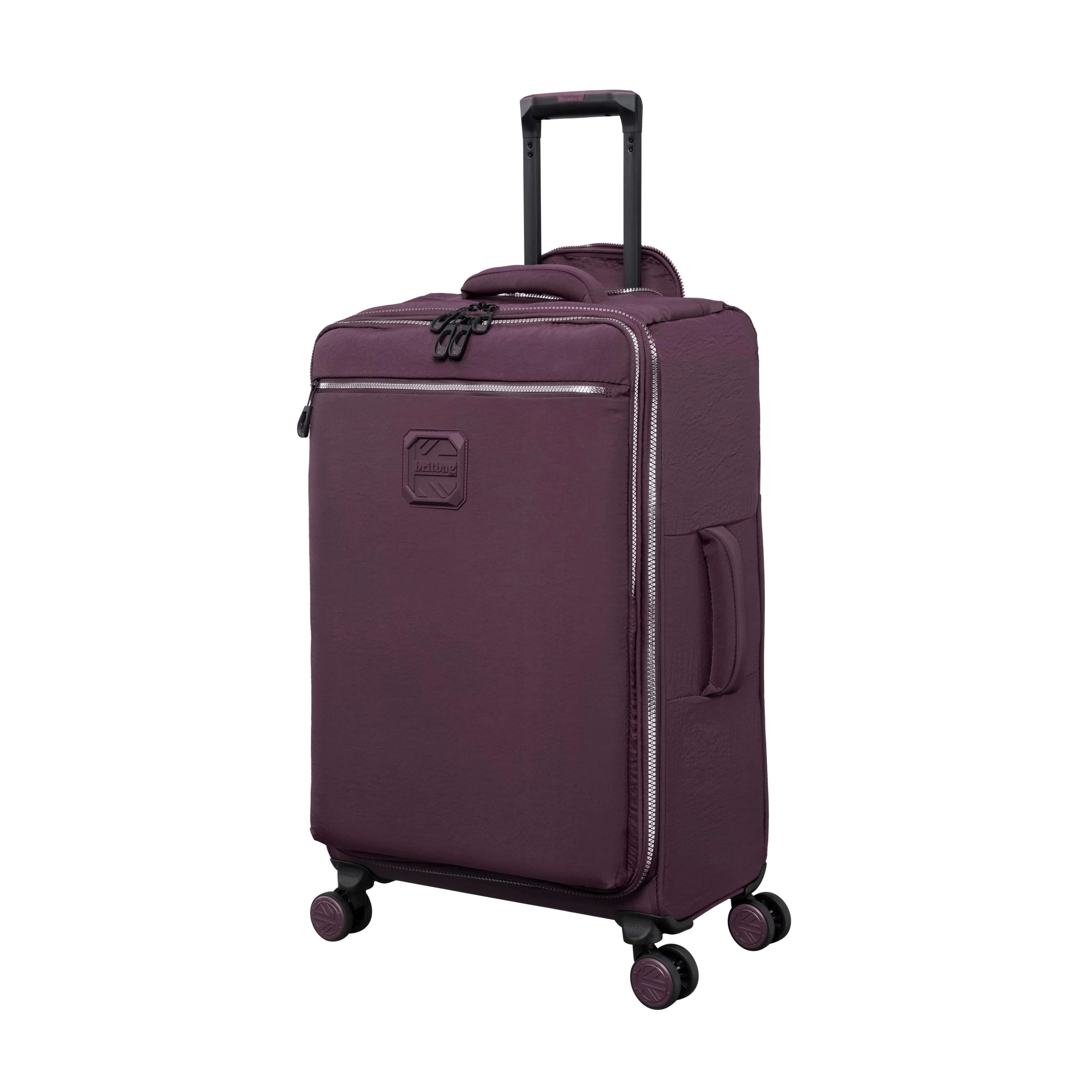 BRITBAG Ashdon 3 Piece Softside 8 Wheel Spinner Set (Fig) - Image 5