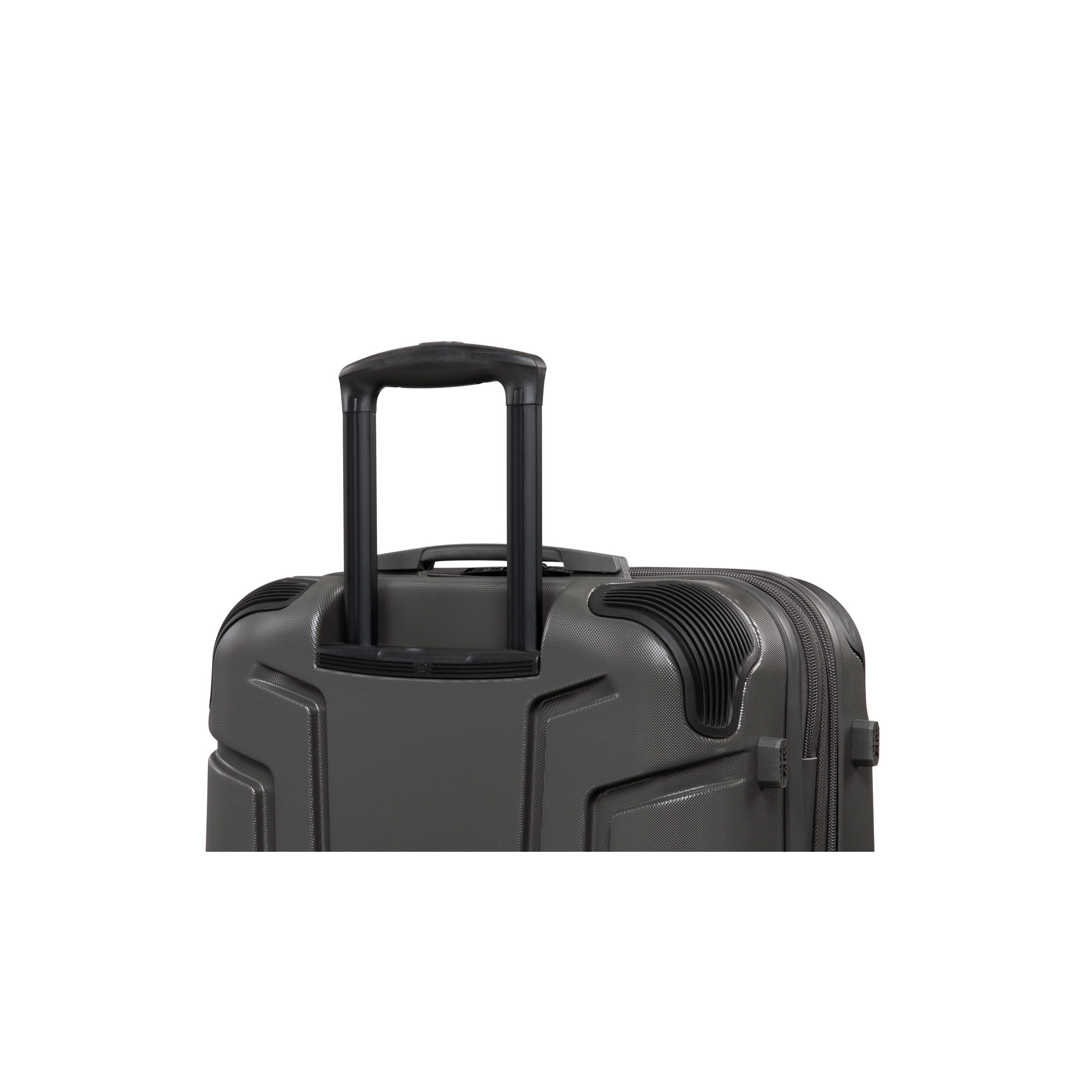 BRITBAG Cherokee II 28" Hardside Checked 8 Wheel Expandable Spinner (Dark Grey) - Image 4