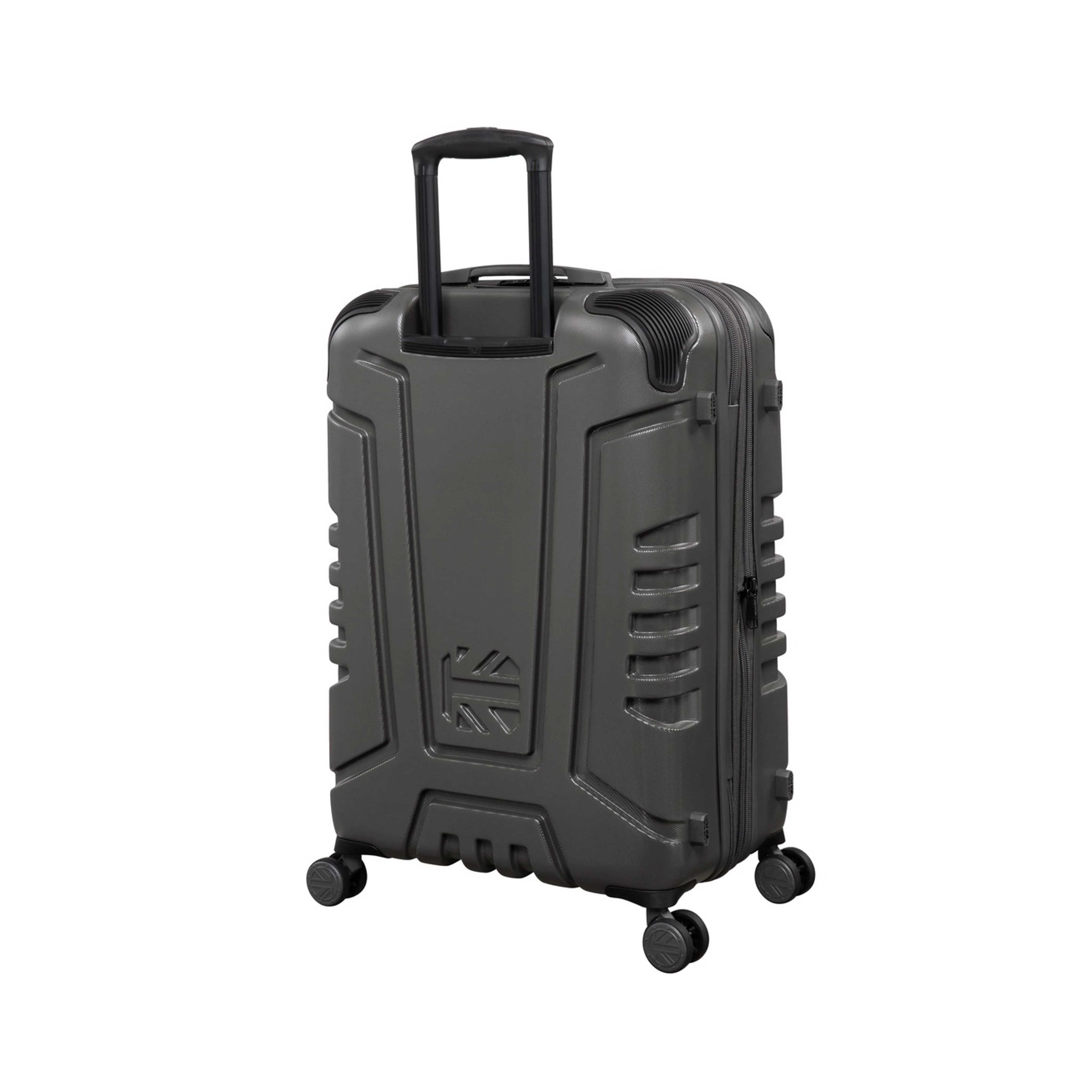 BRITBAG Cherokee II 3 Piece Hardside 8 Wheel Expandable Spinner Set (Dark Grey) - Image 5
