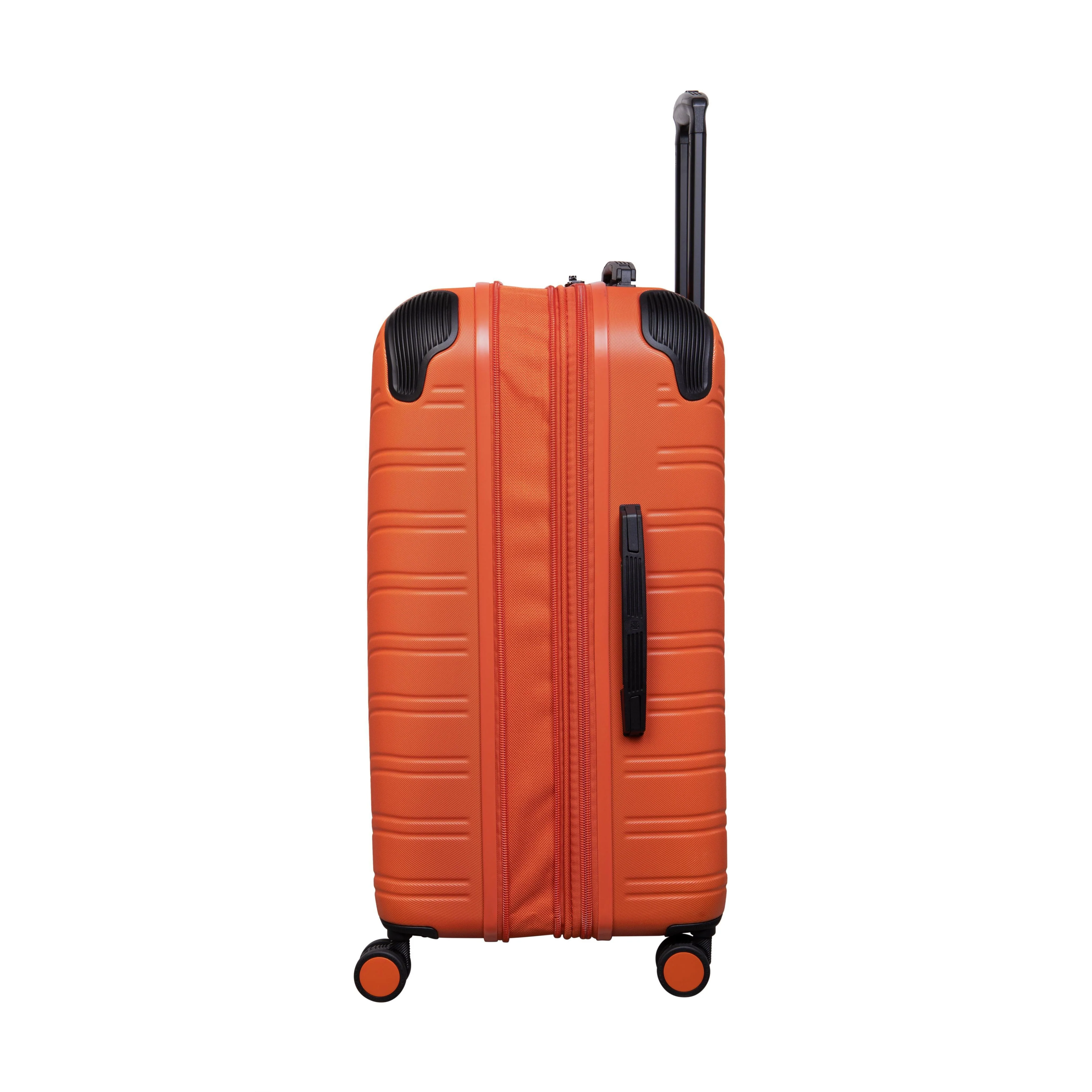 BRITBAG Drayton 28" Hardside Checked 8 Wheel Expandable Spinner (Burnt Orange) - Image 3