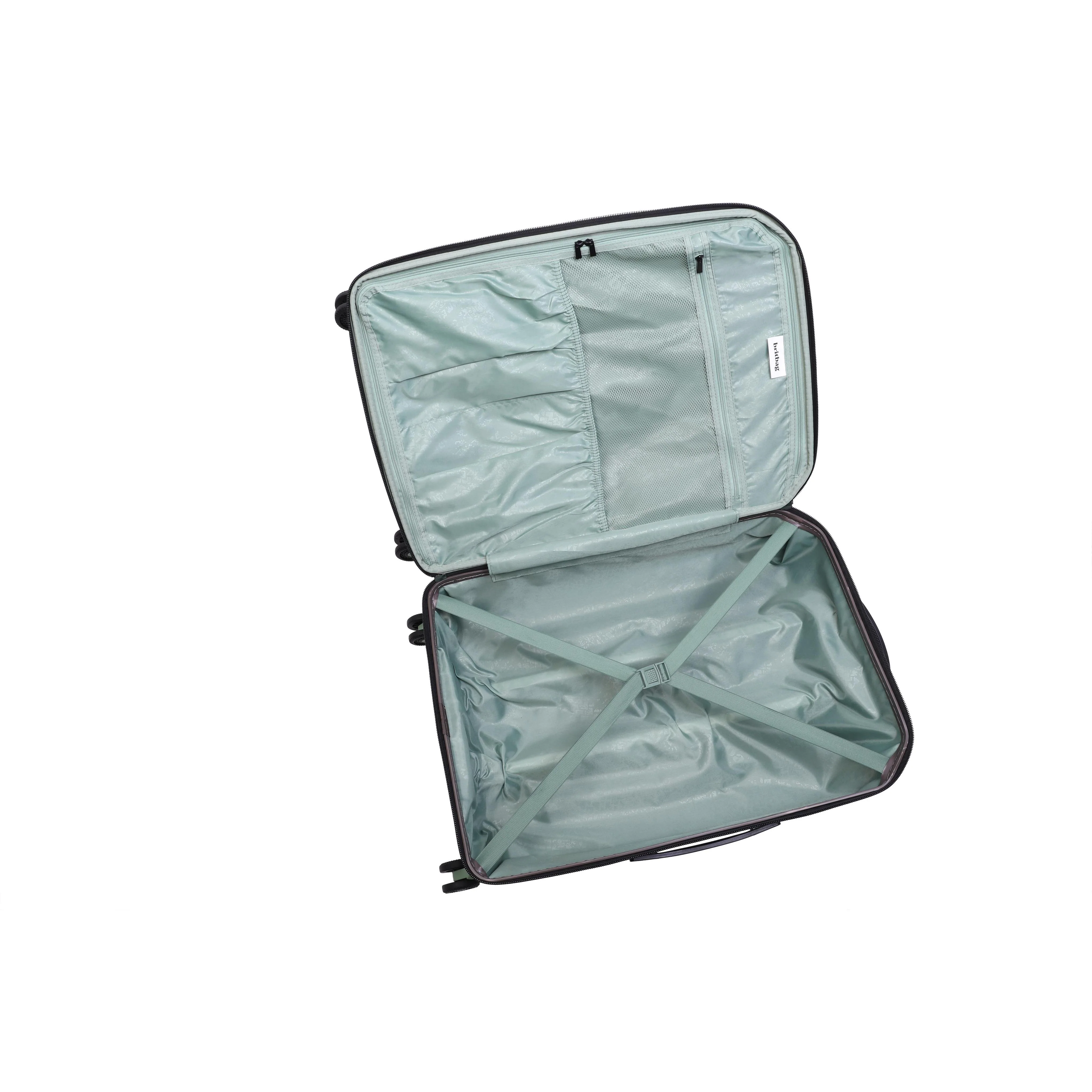 BRITBAG Gannett 3 Piece Hardside 8 Wheel Expandable Spinner Set (Falcon Haze) - Image 6