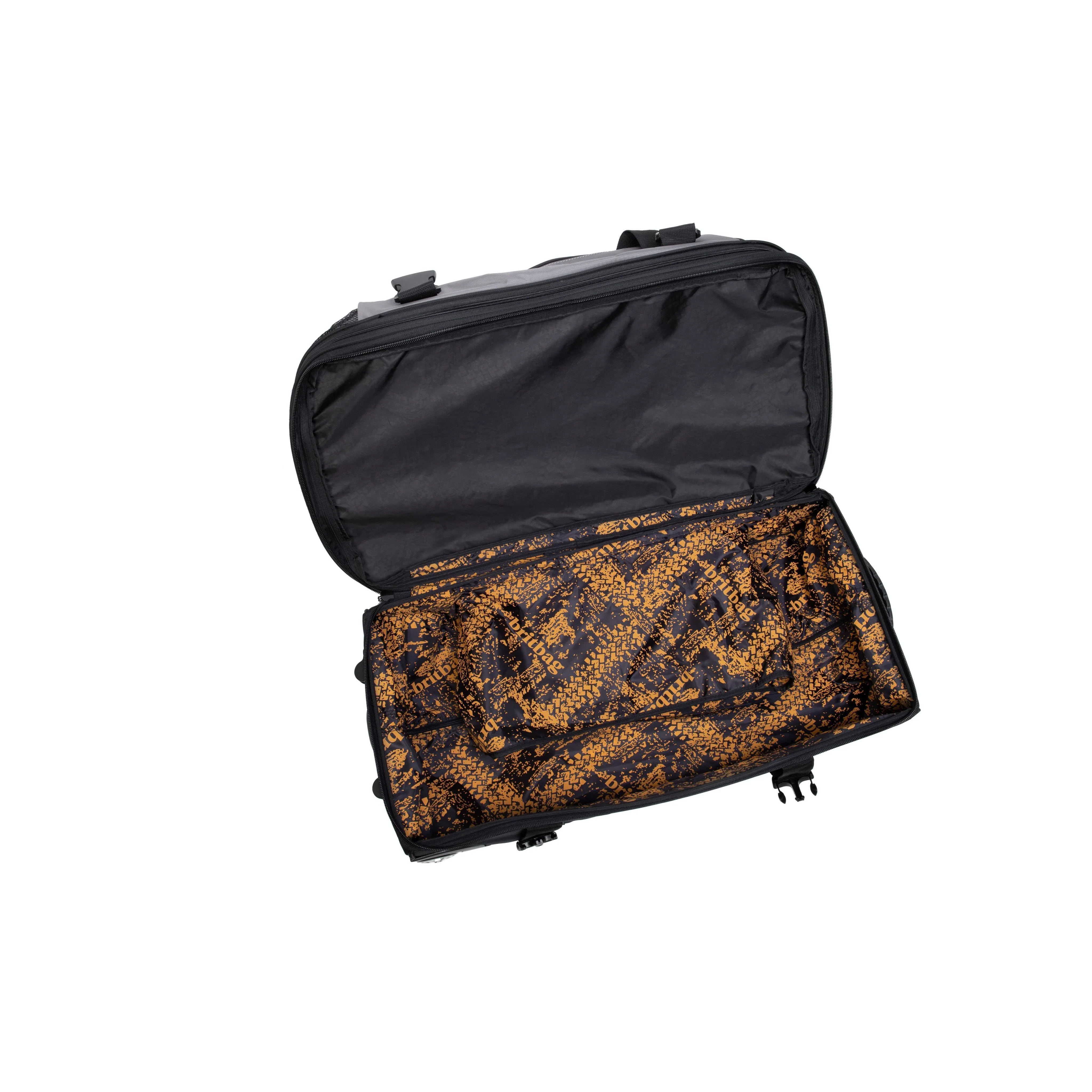 BRITBAG Jakarta Travel Rolling Duffel (Grey / Black) - Image 10
