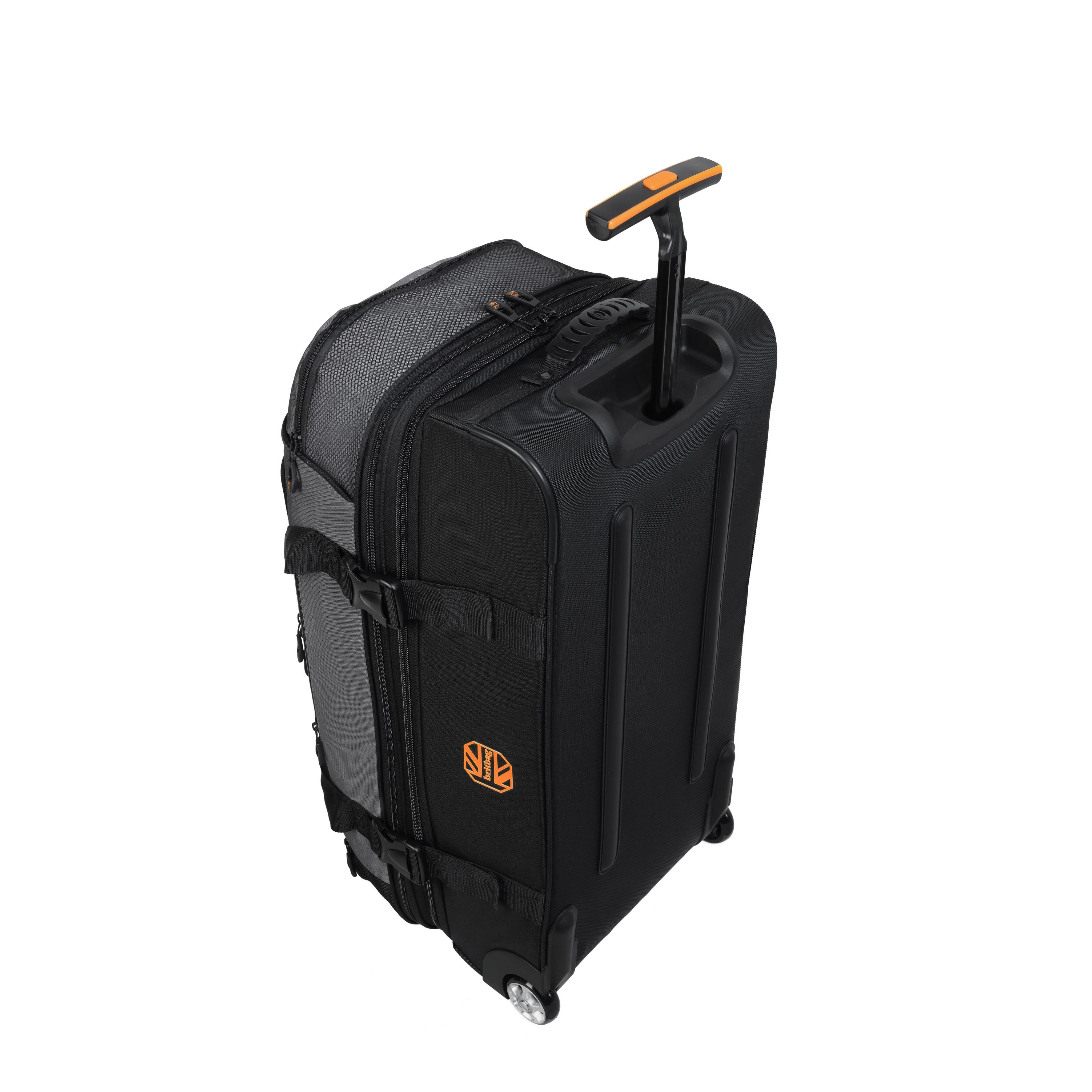 BRITBAG Jakarta Travel Rolling Duffel (Grey / Black) - Image 3