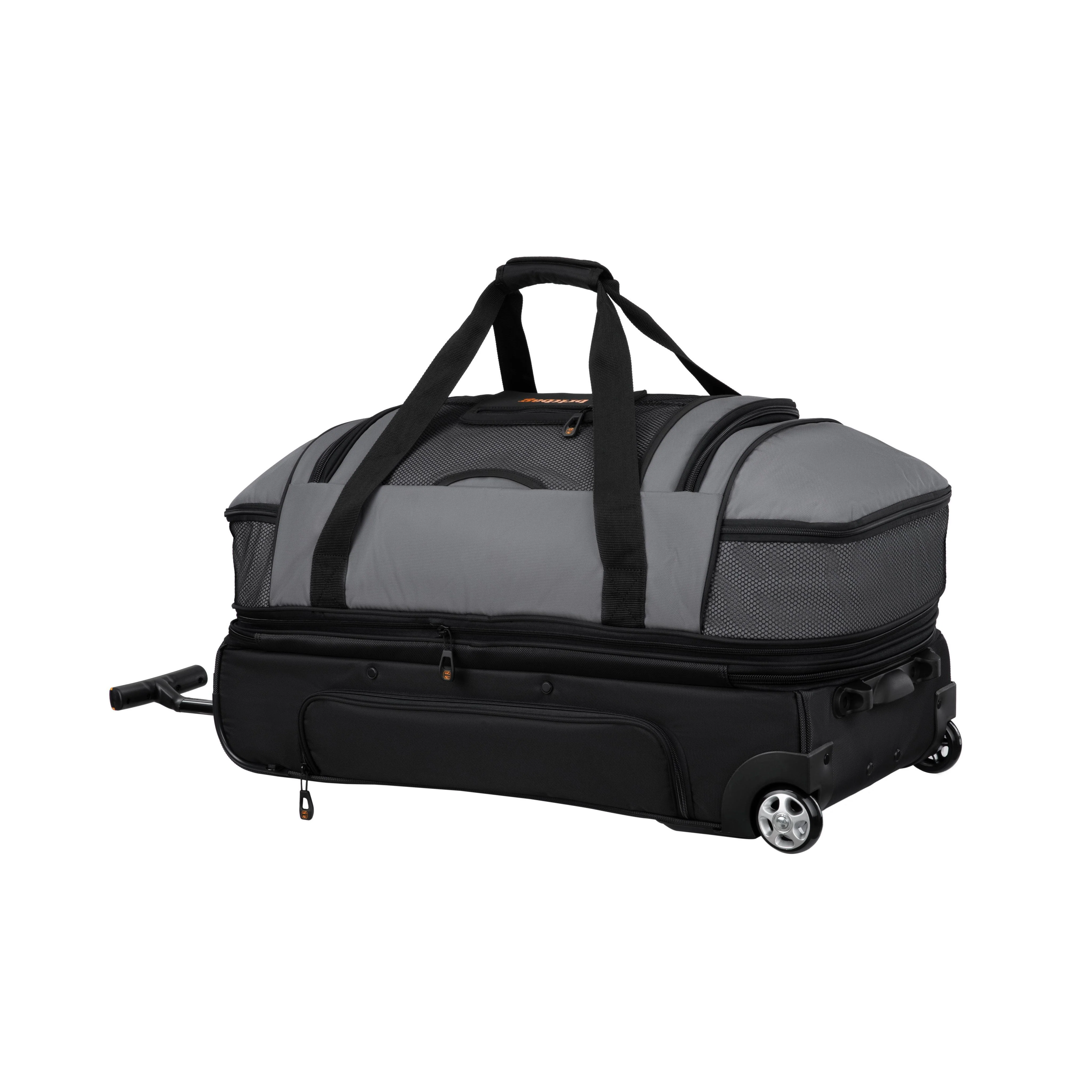 BRITBAG Jakarta Travel Rolling Duffel (Grey / Black) - Image 7