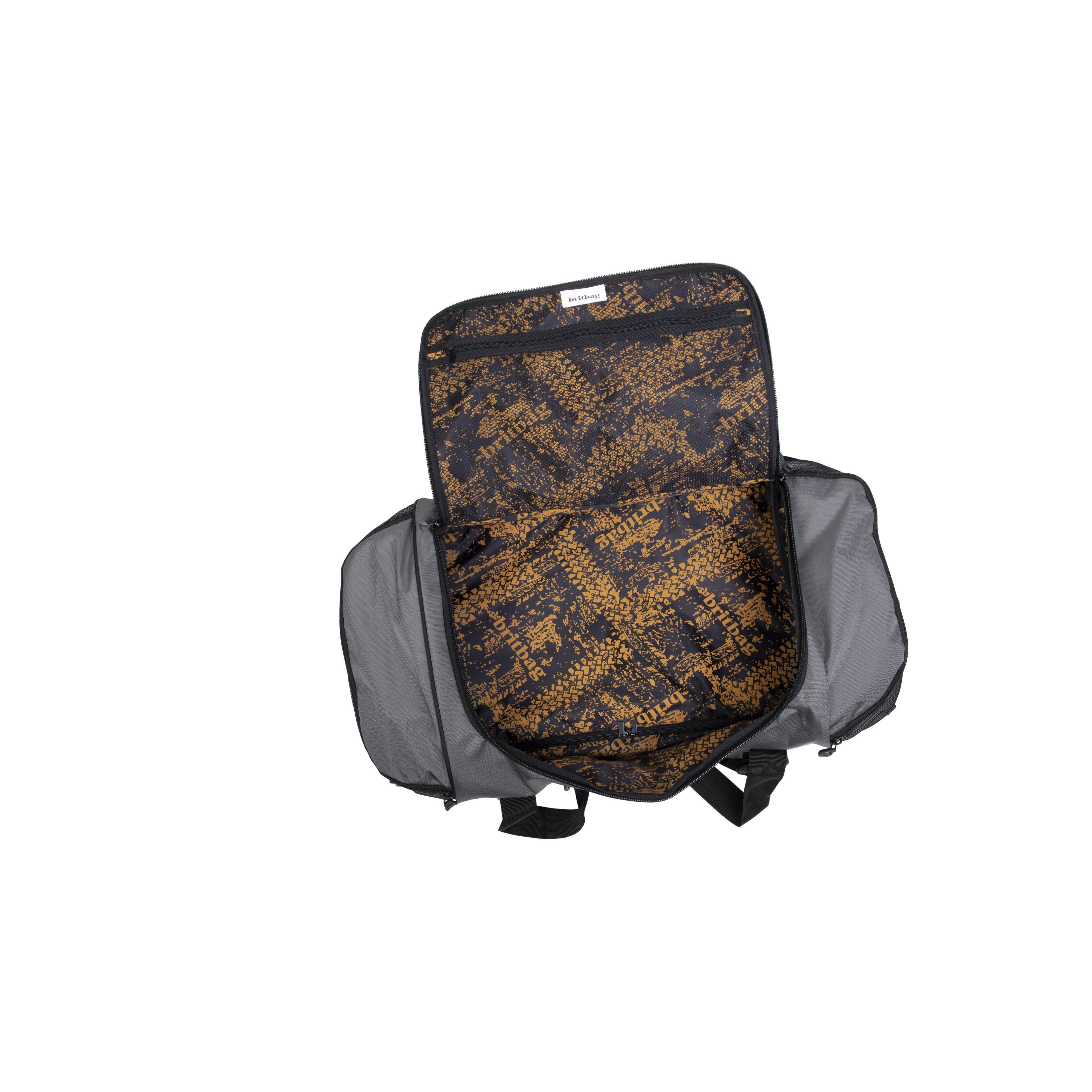 BRITBAG Jakarta Travel Rolling Duffel (Grey / Black) - Image 8