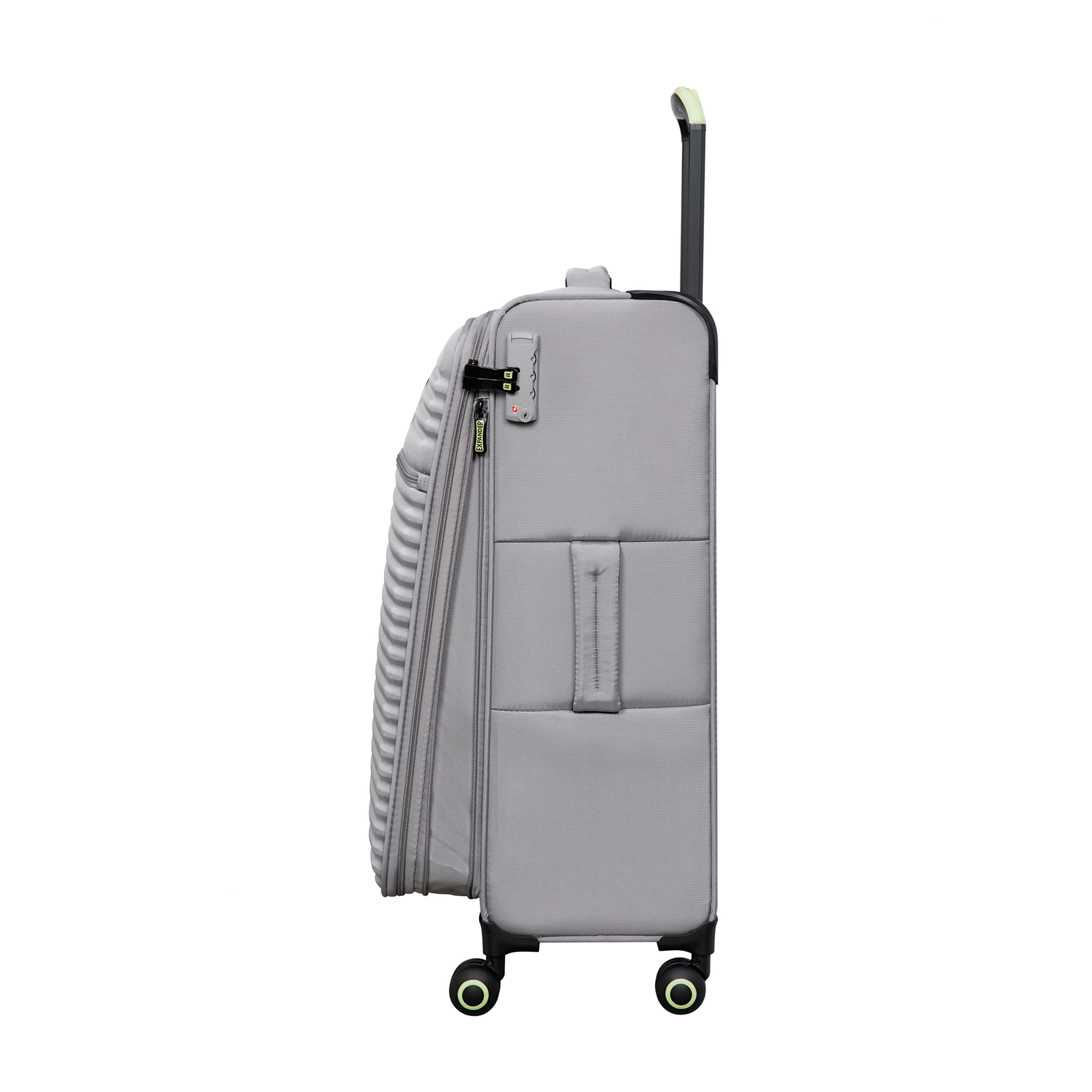 Circulator 22" Softside Carry-On 8 Wheel Expandable Spinner (Elephant Skin) - Image 5