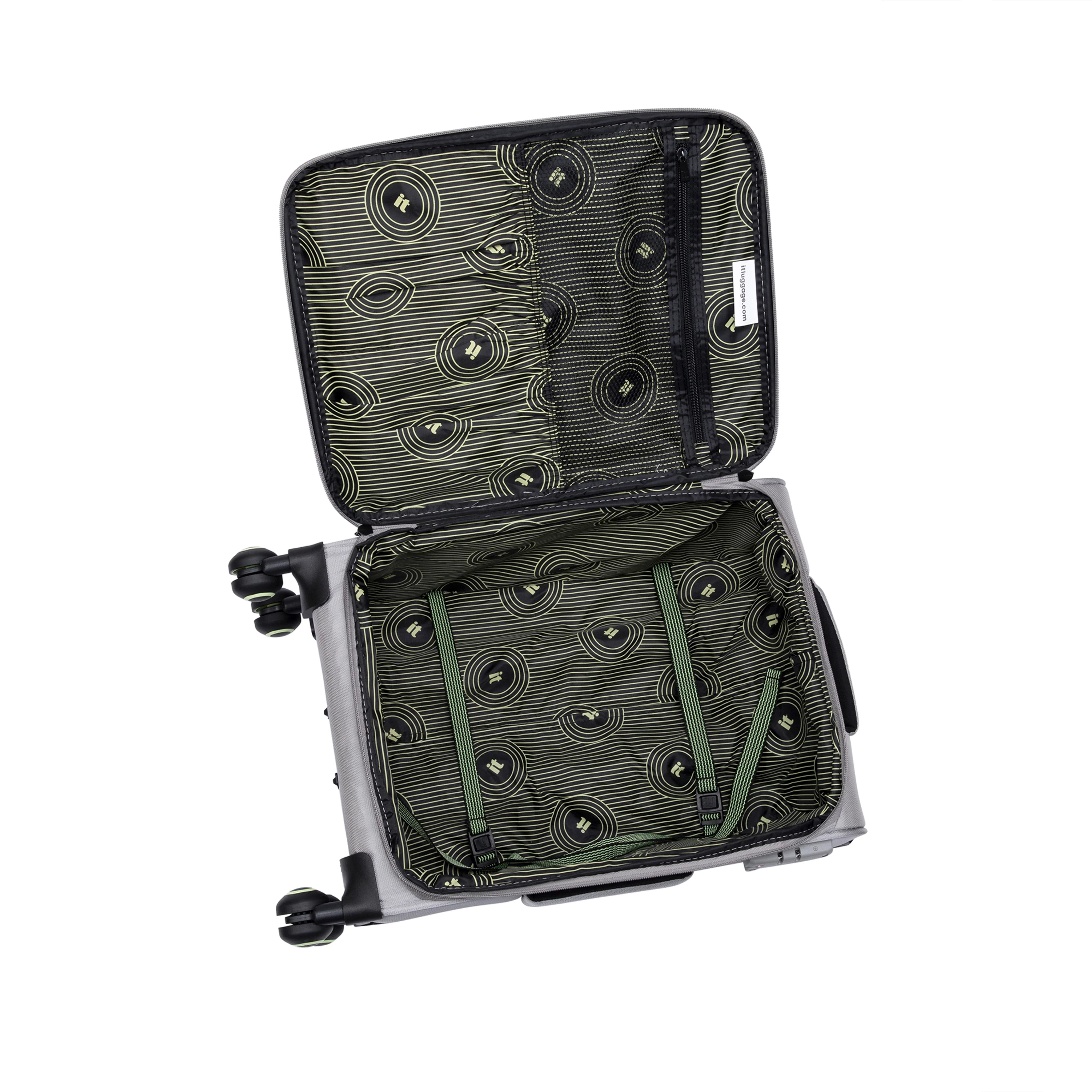Circulator 22" Softside Carry-On 8 Wheel Expandable Spinner (Elephant Skin) - Image 7