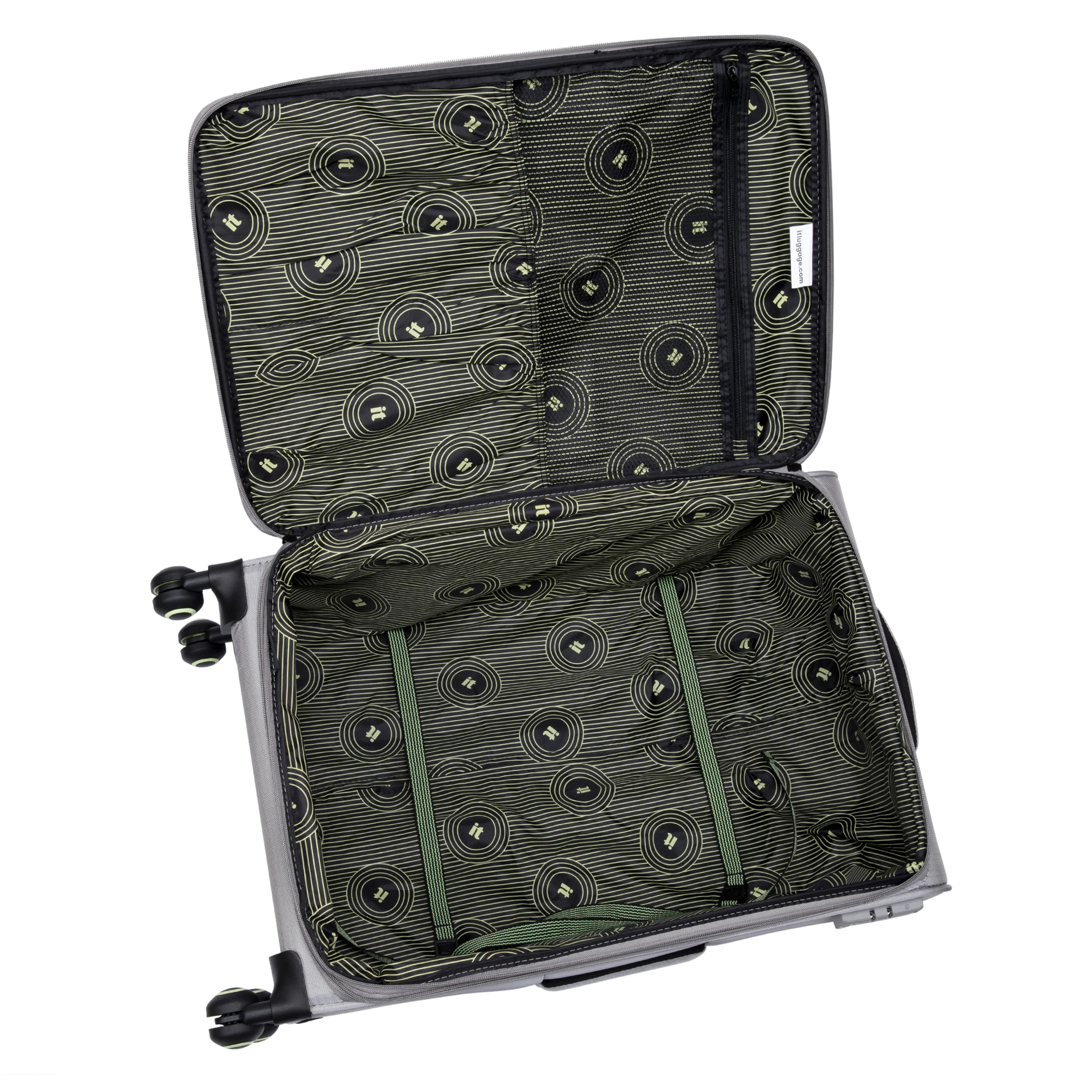 Circulator 28" Softside Checked 8 Wheel Expandable Spinner (Elephant Skin) - Image 7