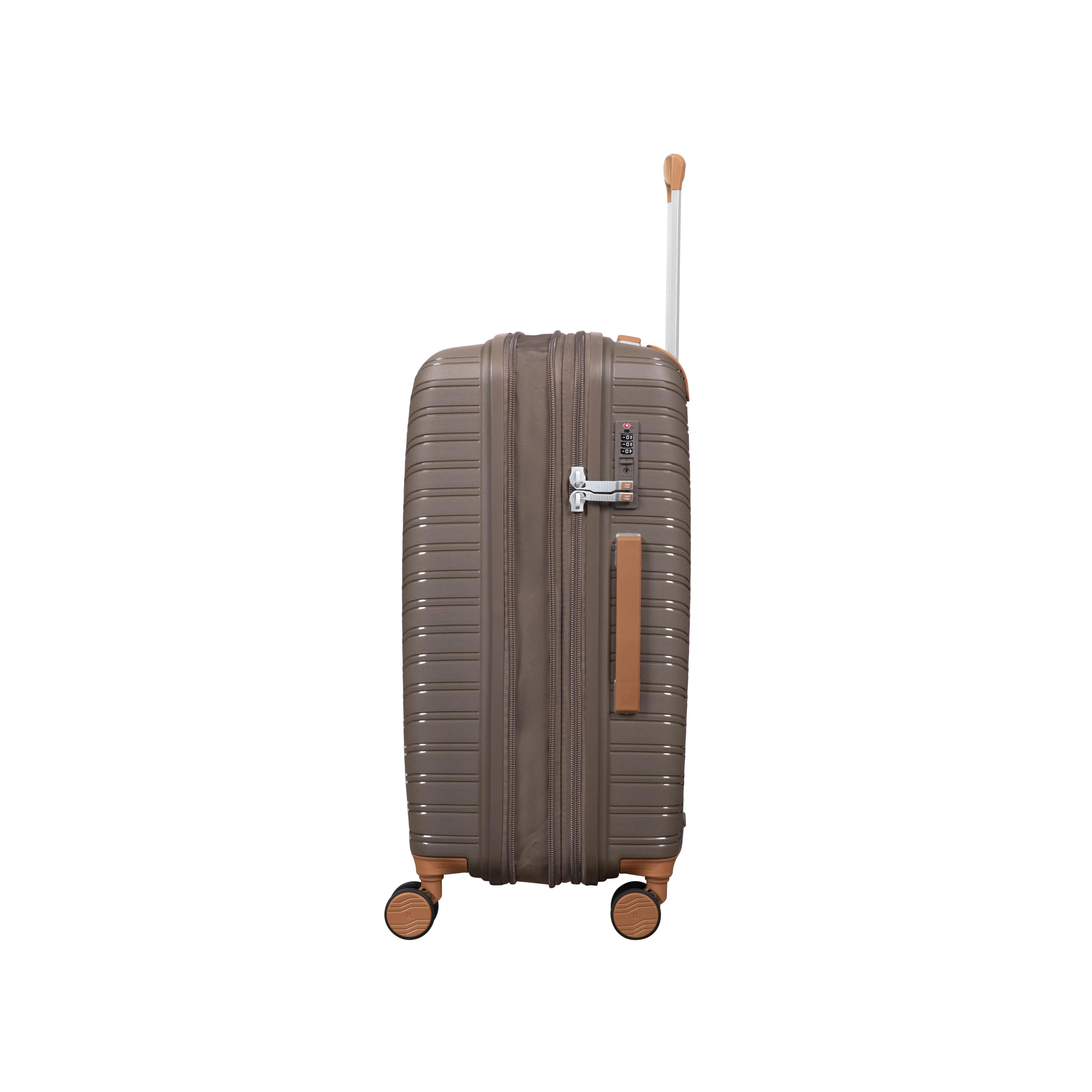 Continuous 22" Hardside Carry-On 8 Wheel Expandable Spinner (Coffee Quartz) - Image 5