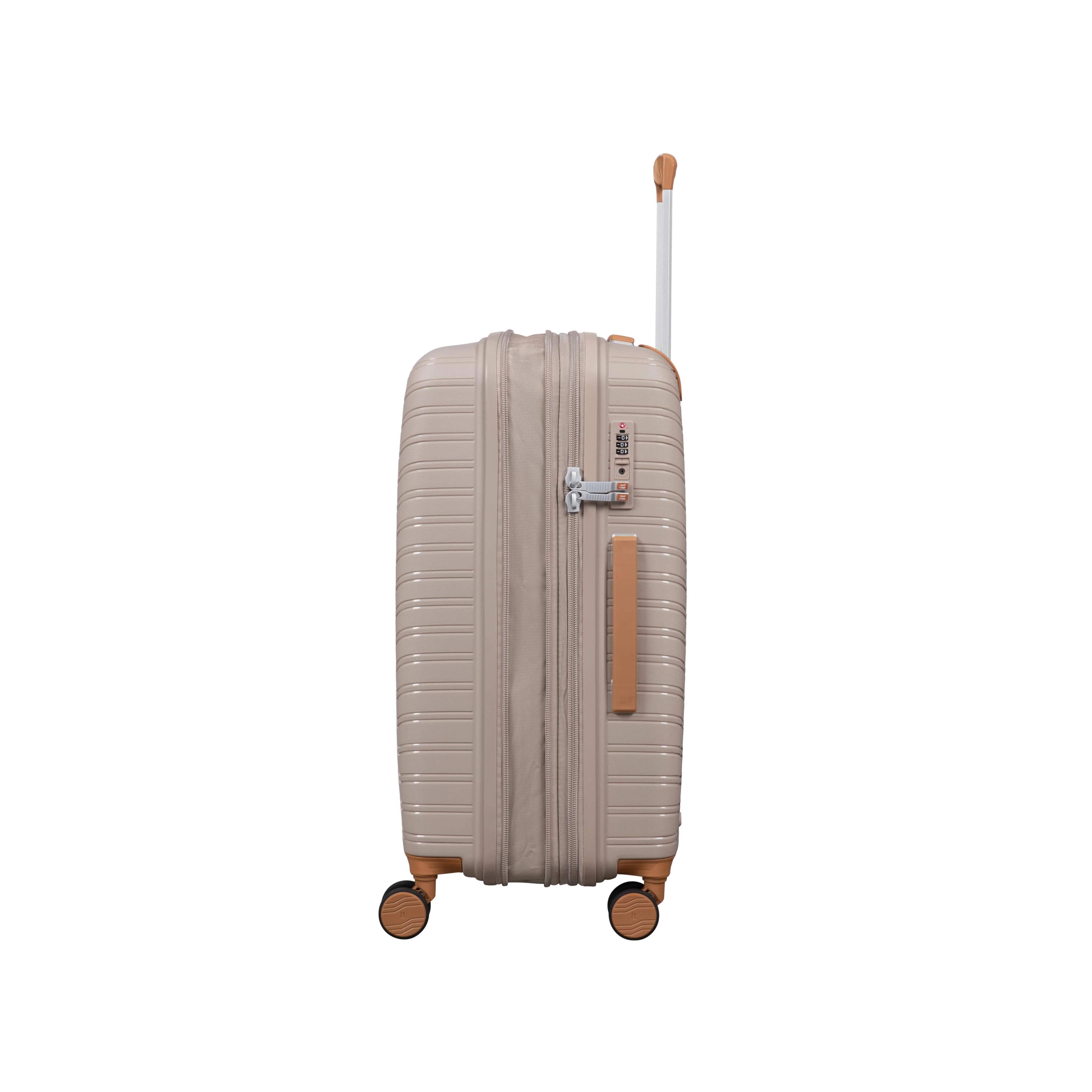 Continuous 22" Hardside Carry-On 8 Wheel Expandable Spinner (Crockery) - Image 5