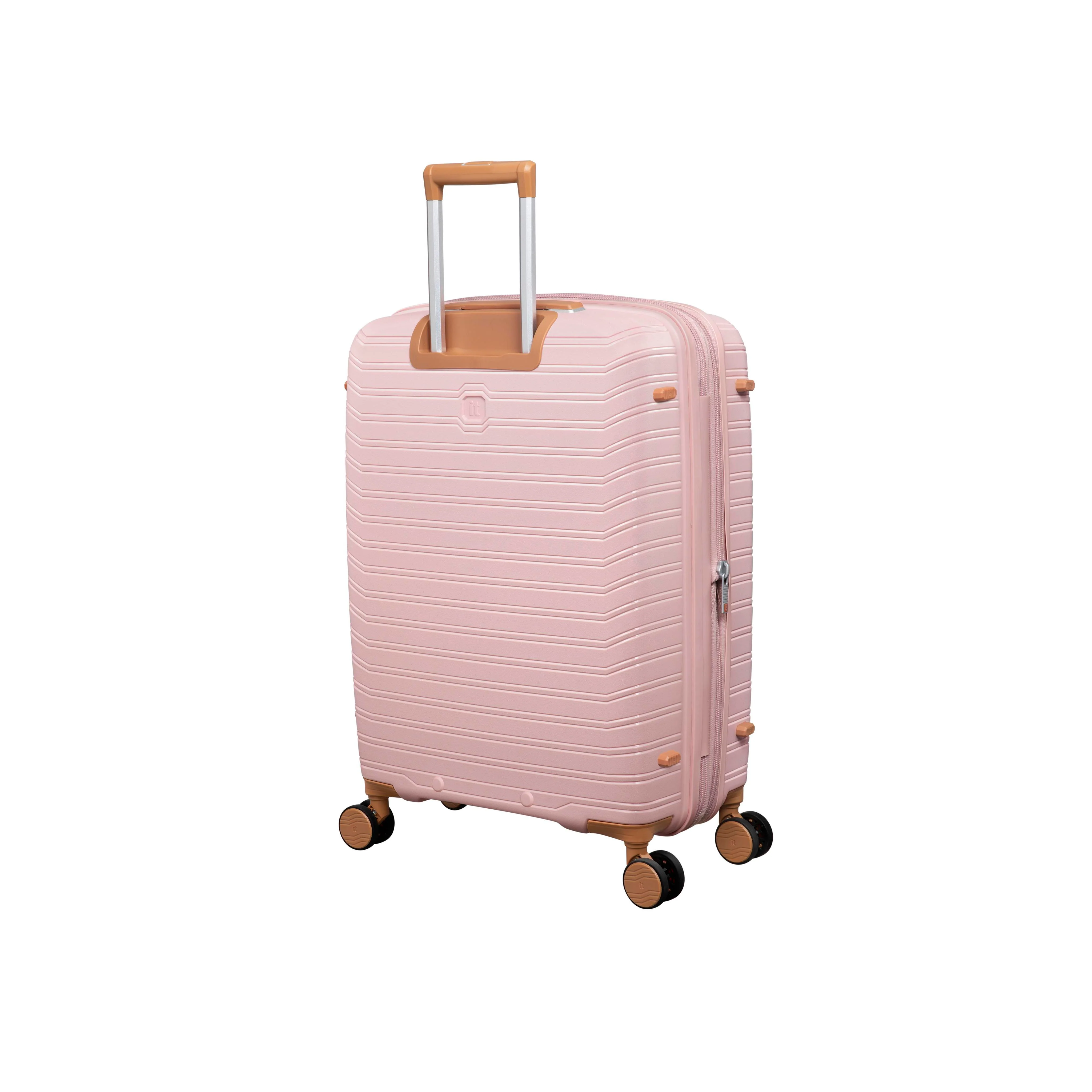 Continuous 22" Hardside Carry-On 8 Wheel Expandable Spinner (Peach Whip) - Image 3