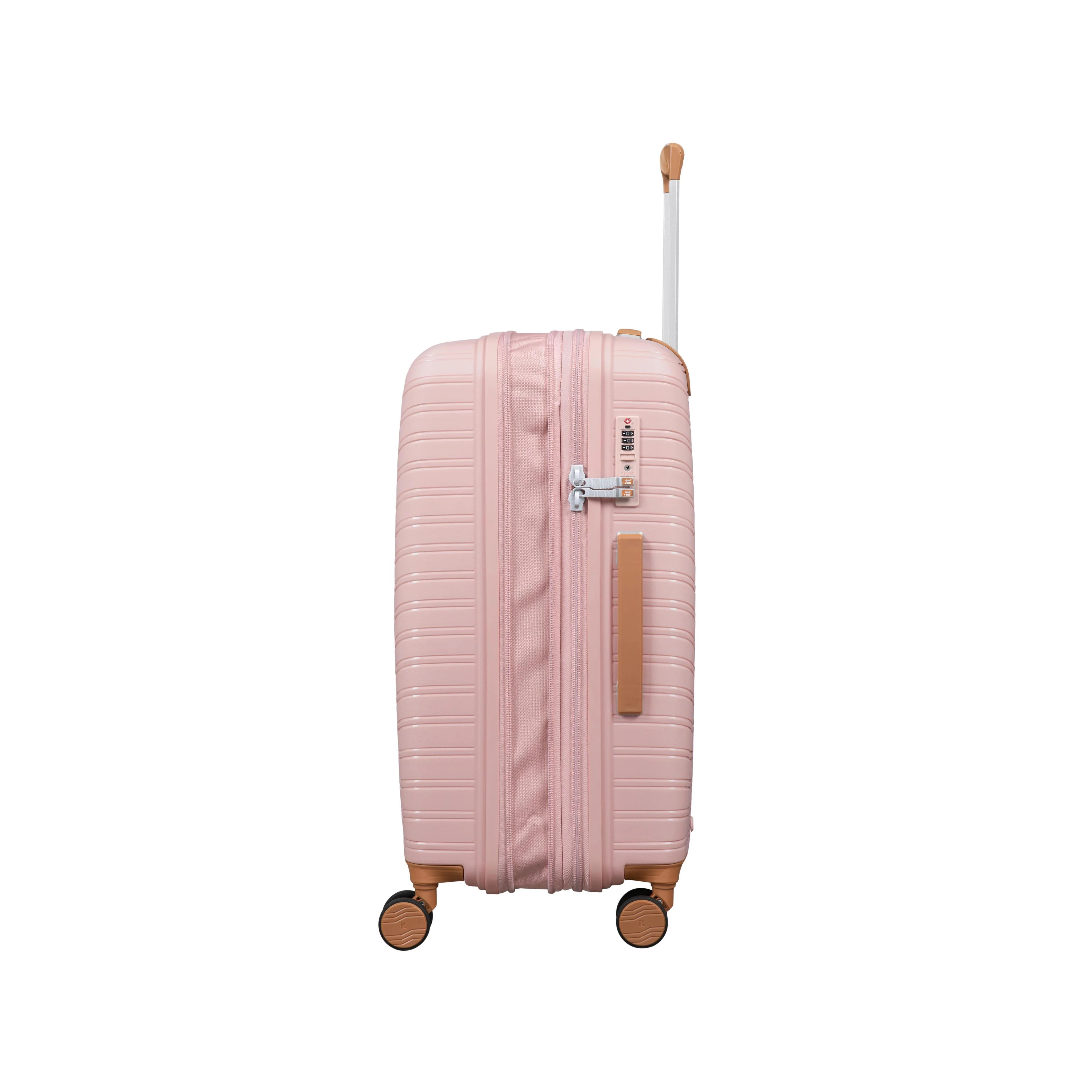 Continuous 22" Hardside Carry-On 8 Wheel Expandable Spinner (Peach Whip) - Image 5