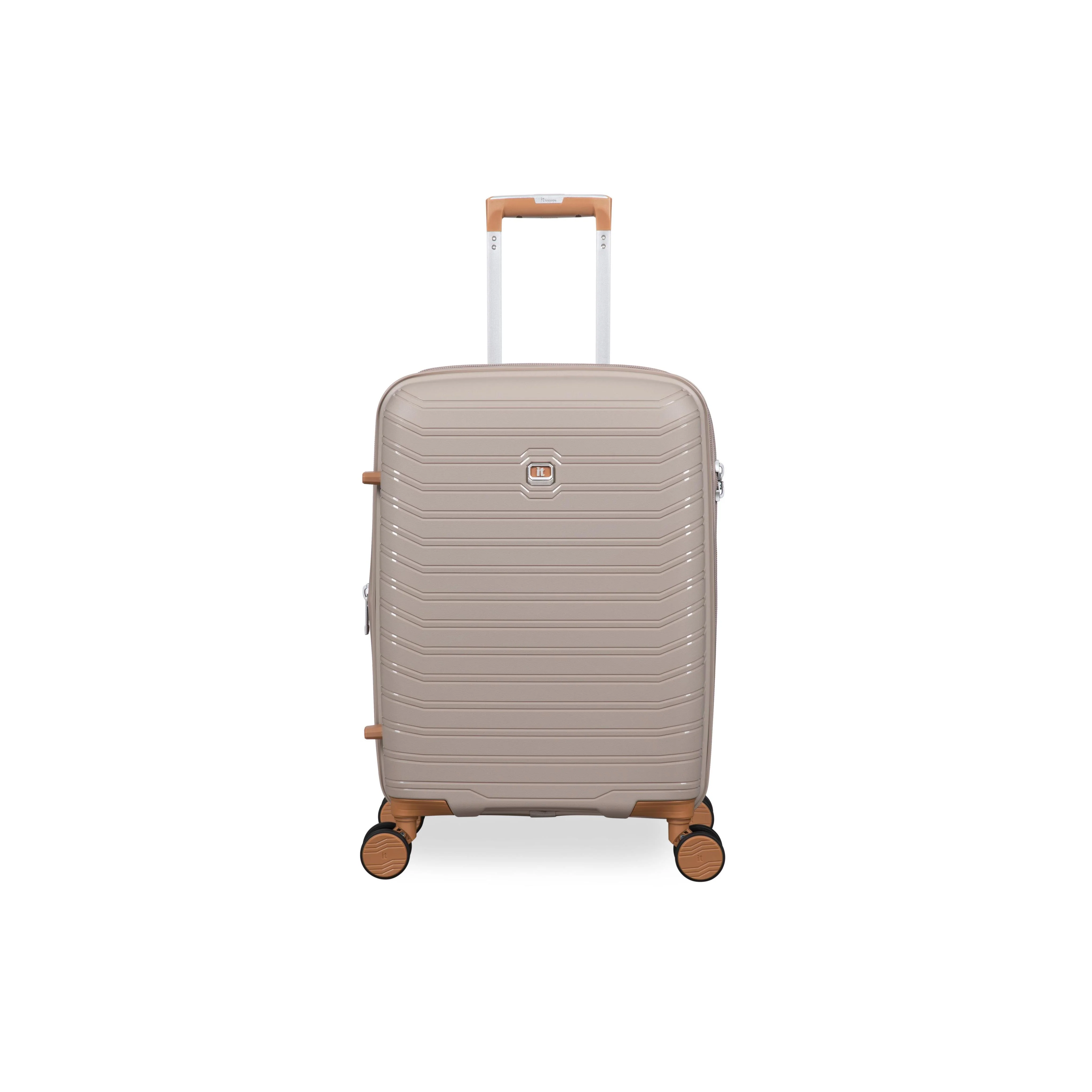 Continuous 4 Piece Hardside Expandable 8 Wheel Spinner Luggage Set (Crockery) - Image 11