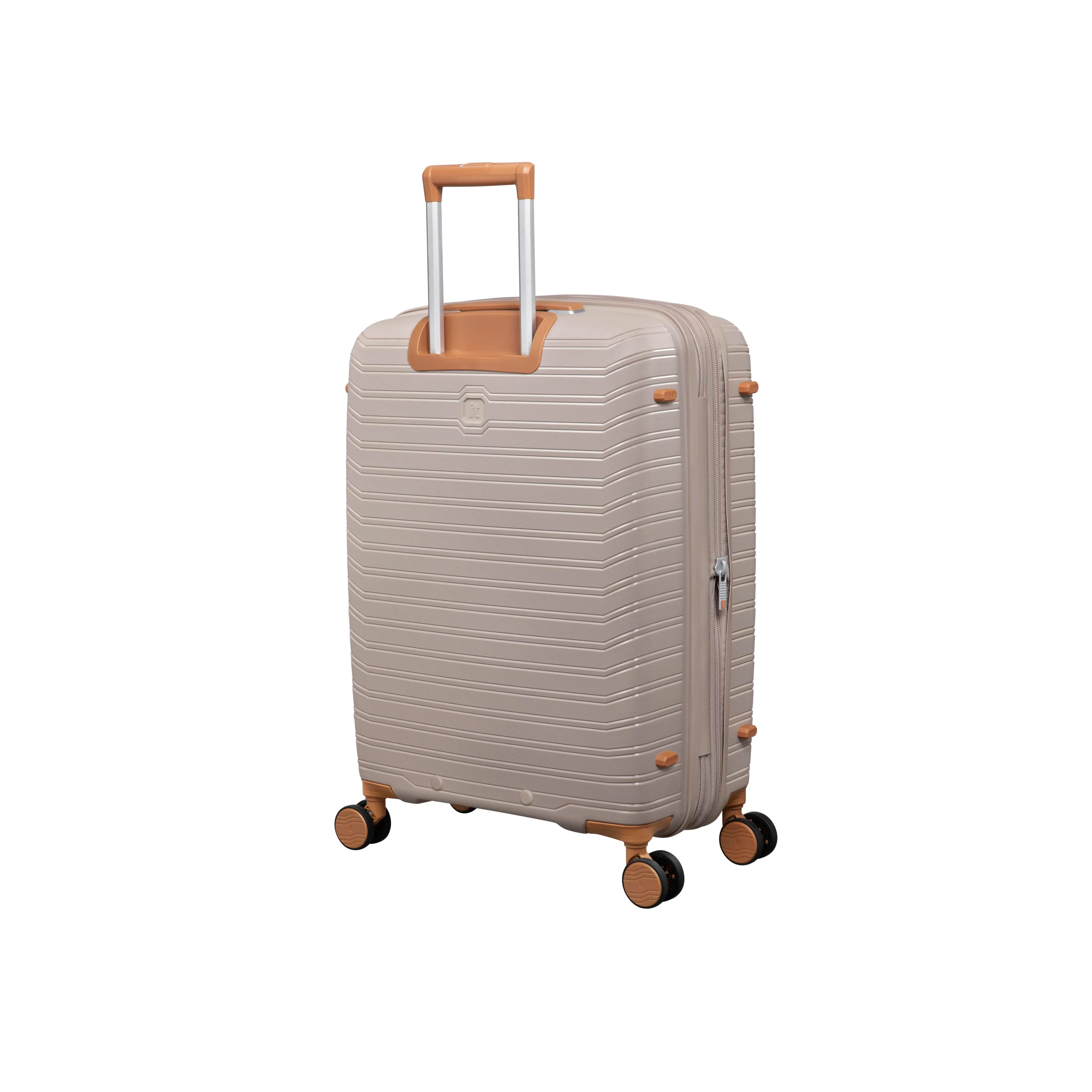 Continuous 4 Piece Hardside Expandable 8 Wheel Spinner Luggage Set (Crockery) - Image 12