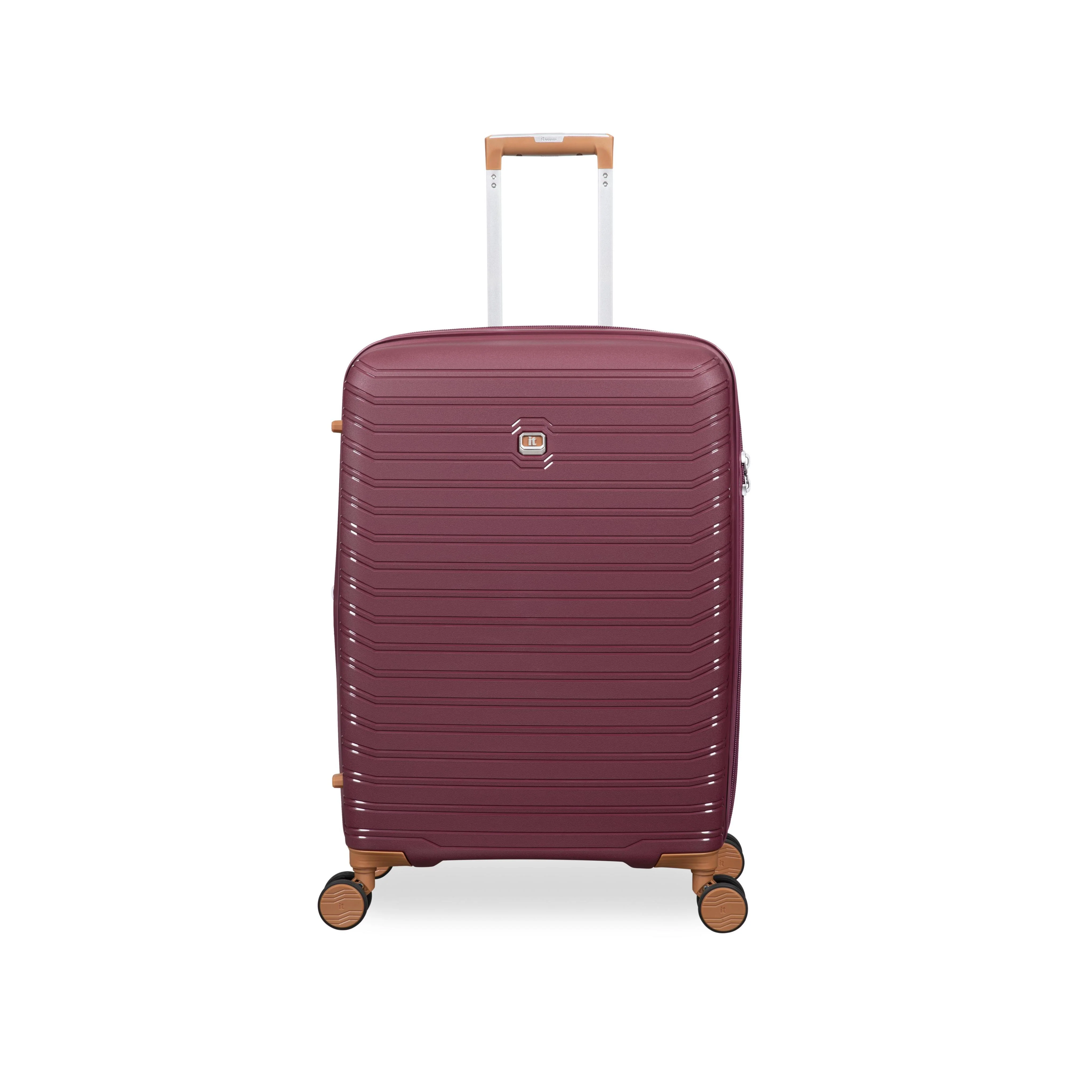 Continuous 4 Piece Hardside Expandable 8 Wheel Spinner Luggage Set (French Port) - Image 10