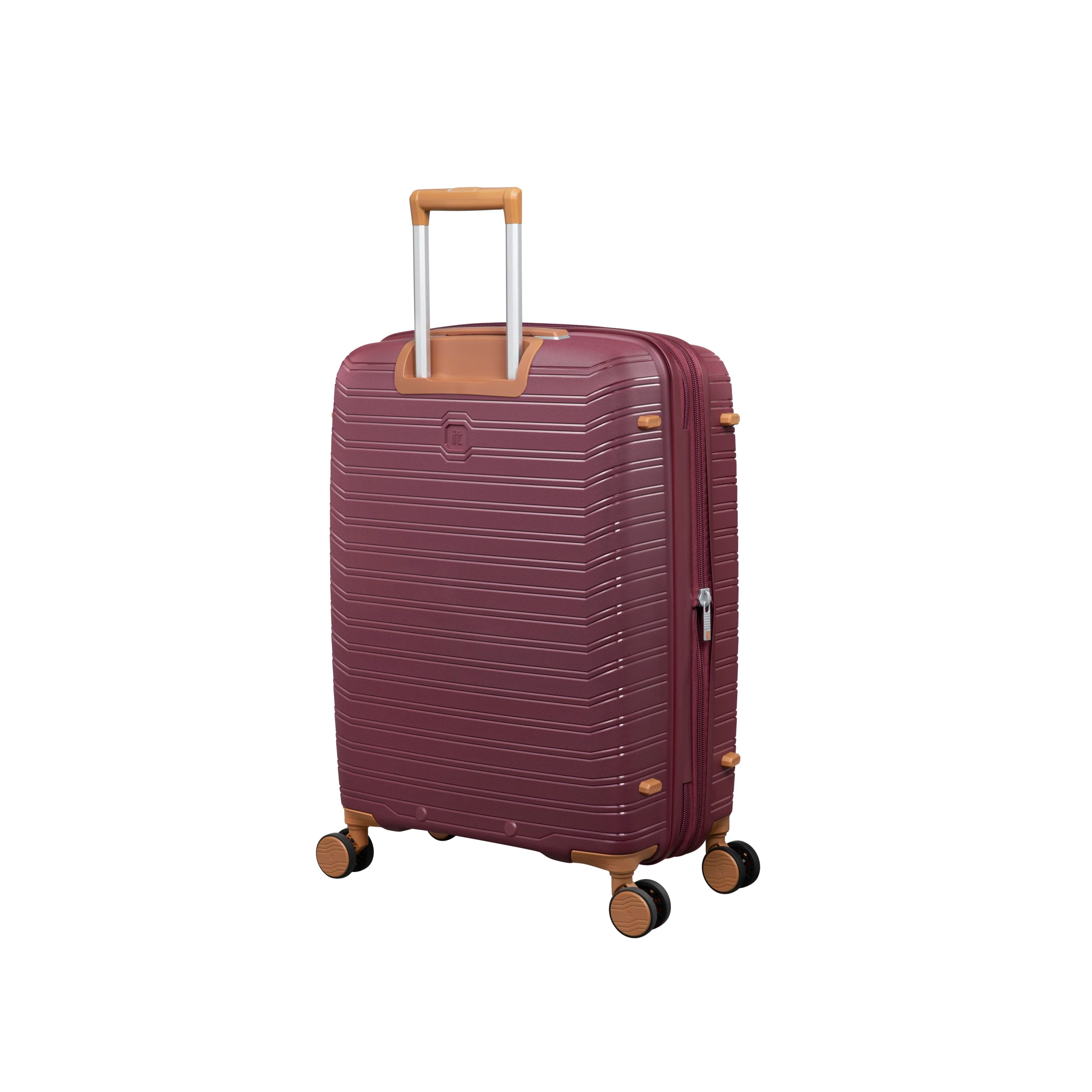 Continuous 4 Piece Hardside Expandable 8 Wheel Spinner Luggage Set (French Port) - Image 13