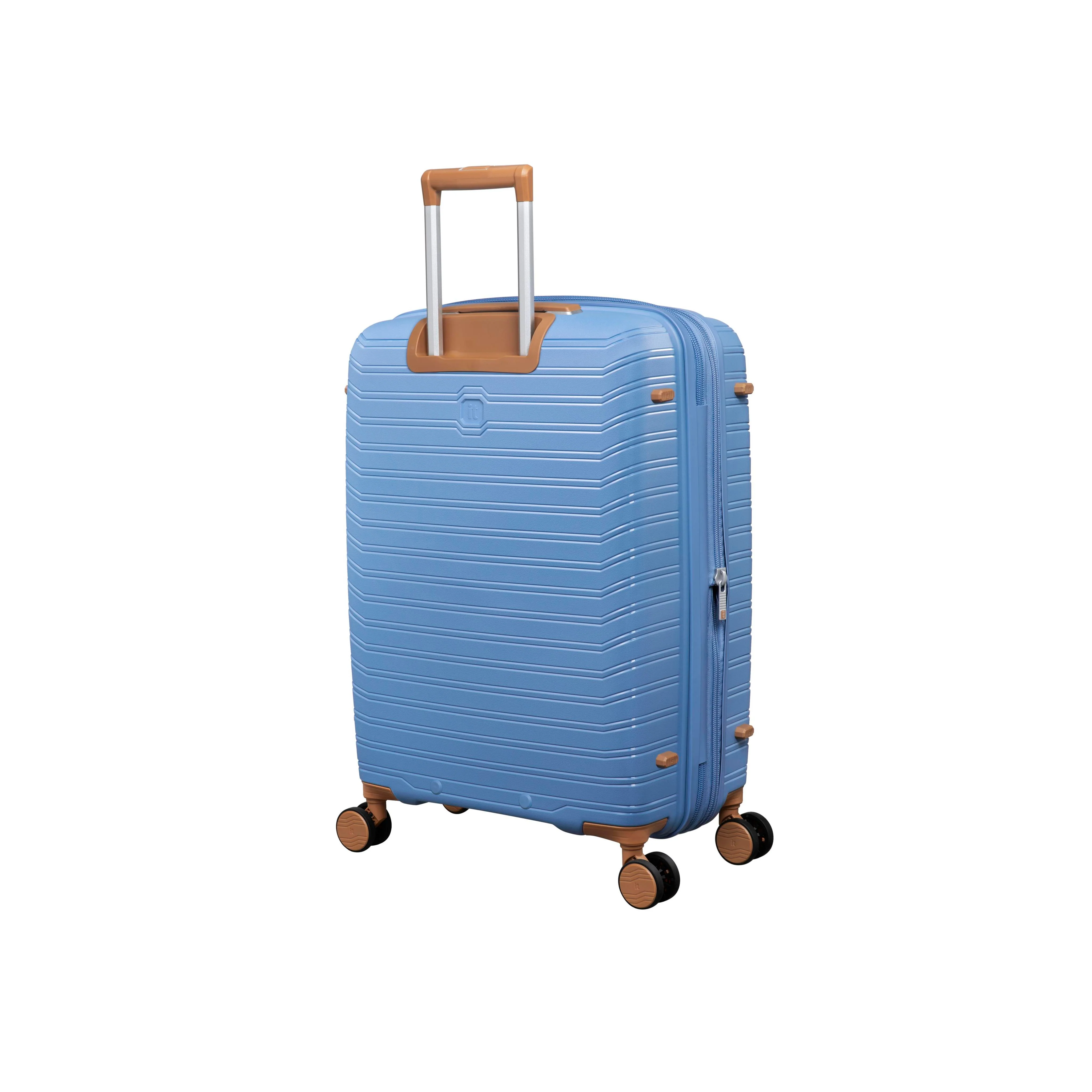 Continuous 4 Piece Hardside Expandable 8 Wheel Spinner Luggage Set (Quiet Harbour) - Image 12