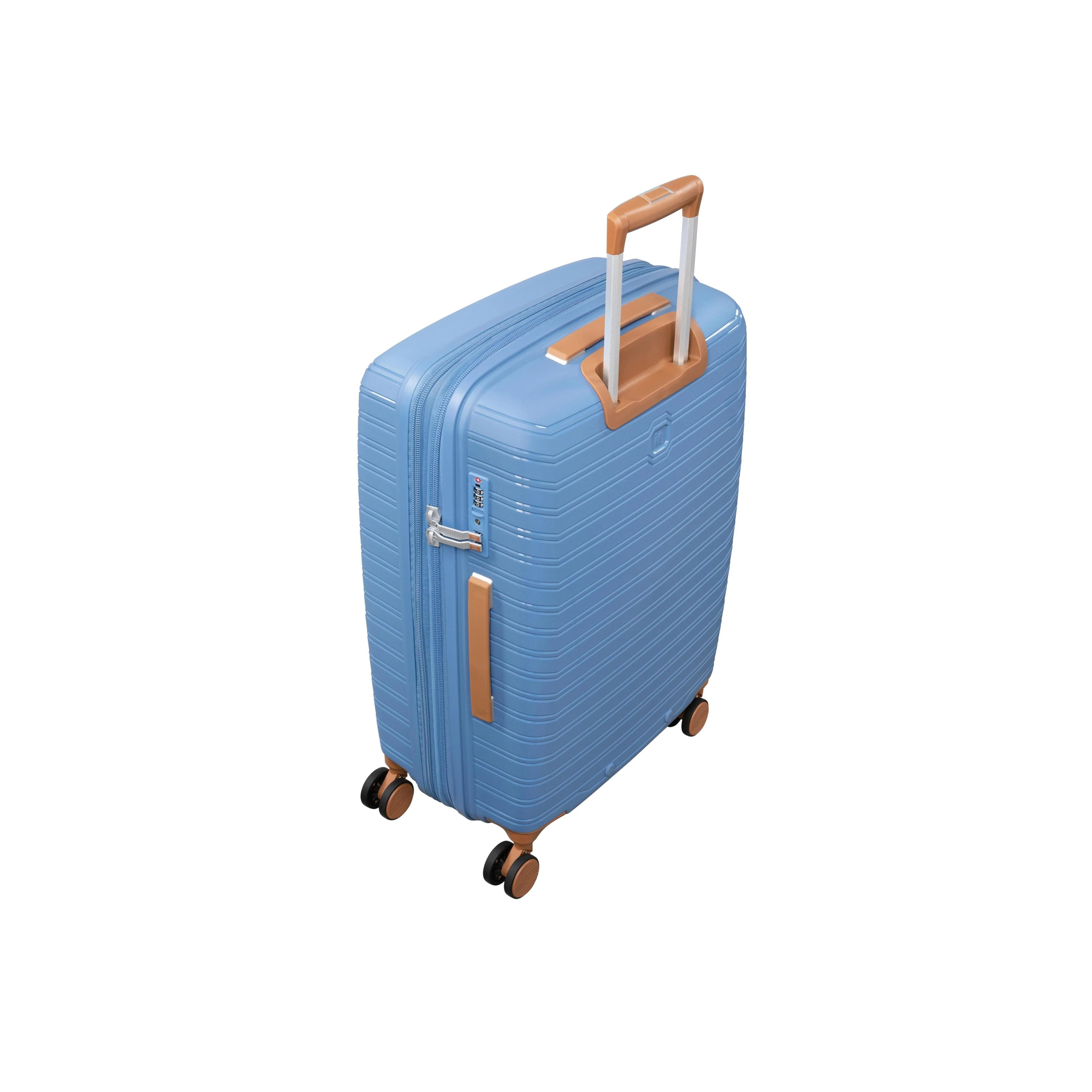 Continuous 4 Piece Hardside Expandable 8 Wheel Spinner Luggage Set (Quiet Harbour) - Image 13