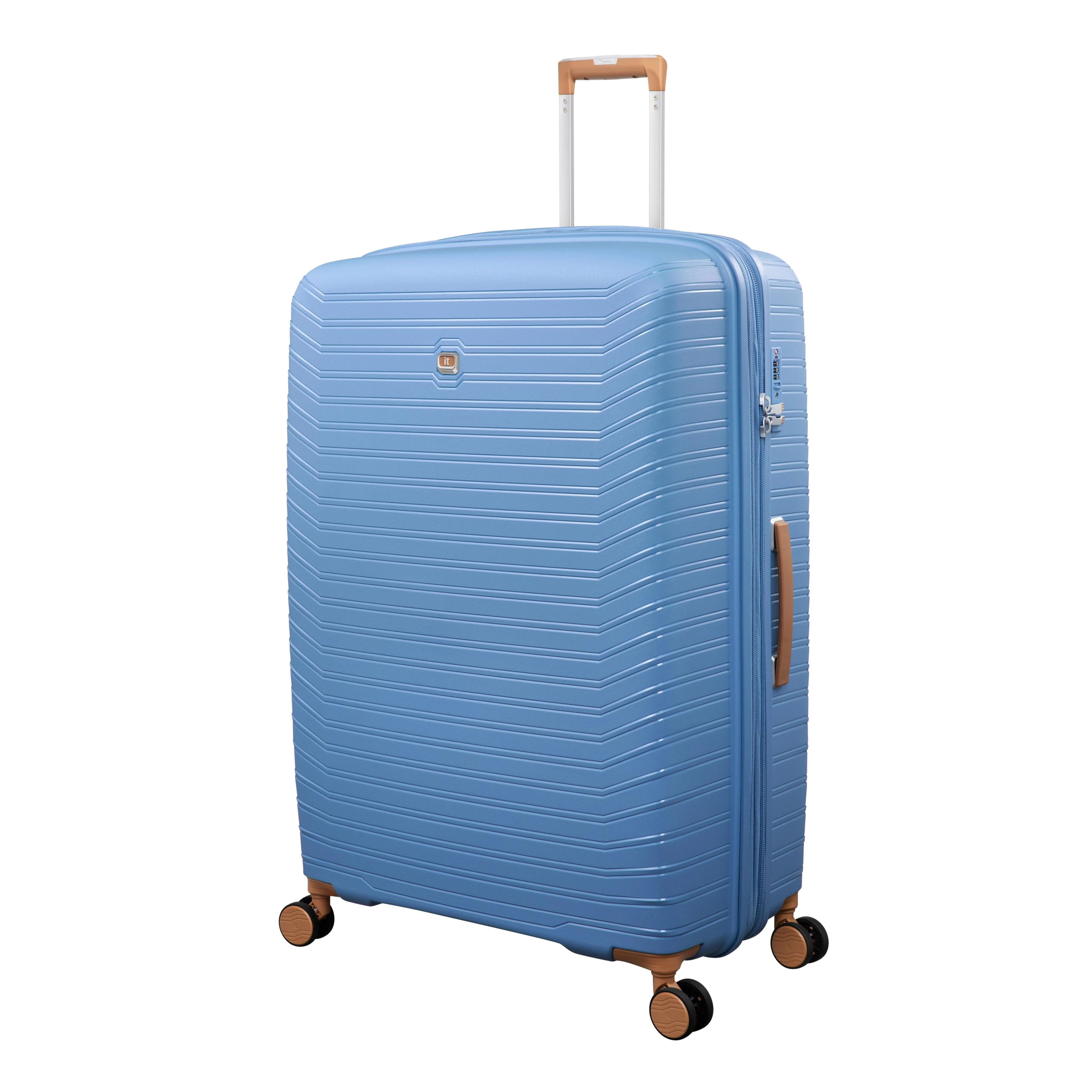 Continuous 4 Piece Hardside Expandable 8 Wheel Spinner Luggage Set (Quiet Harbour) - Image 4
