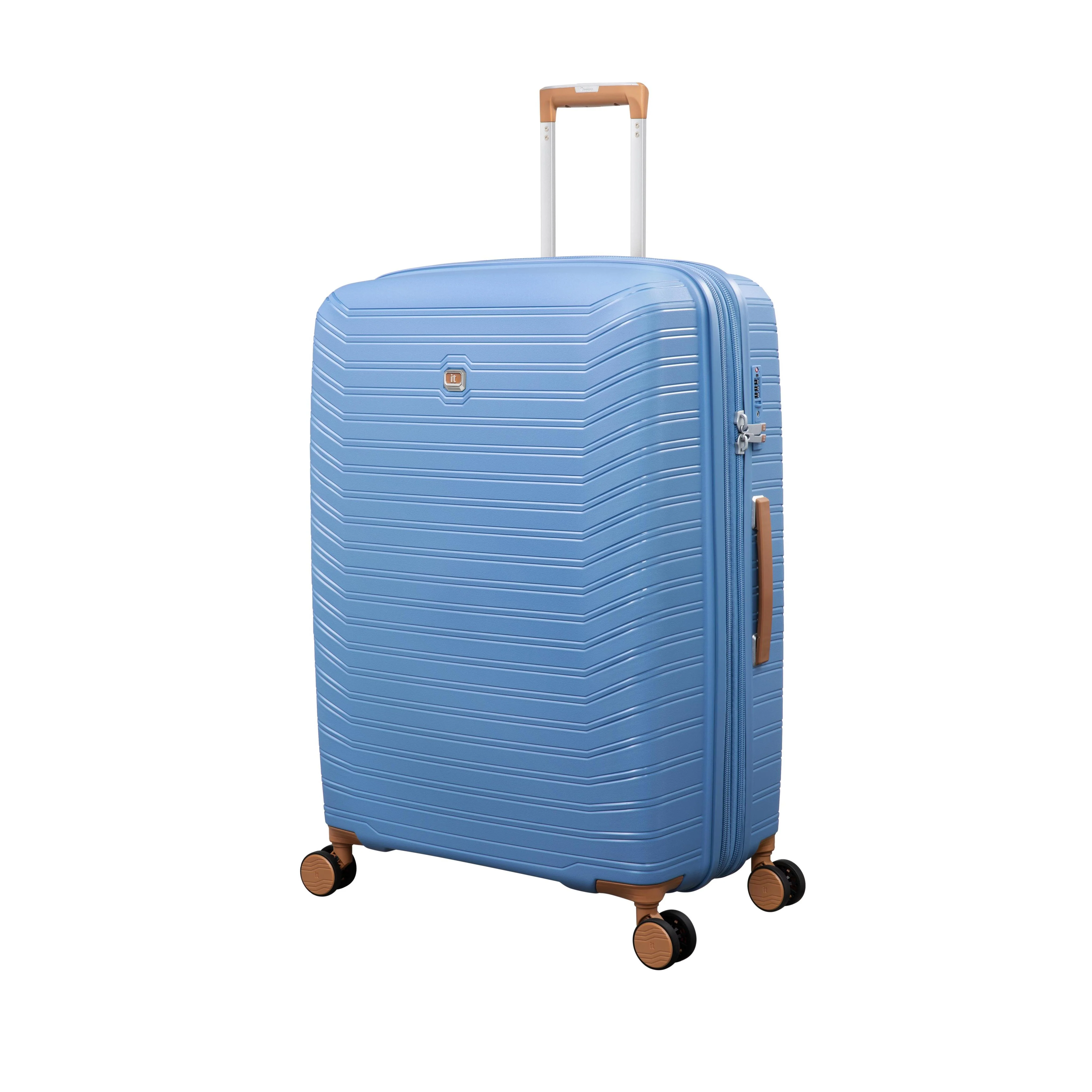 Continuous 4 Piece Hardside Expandable 8 Wheel Spinner Luggage Set (Quiet Harbour) - Image 5