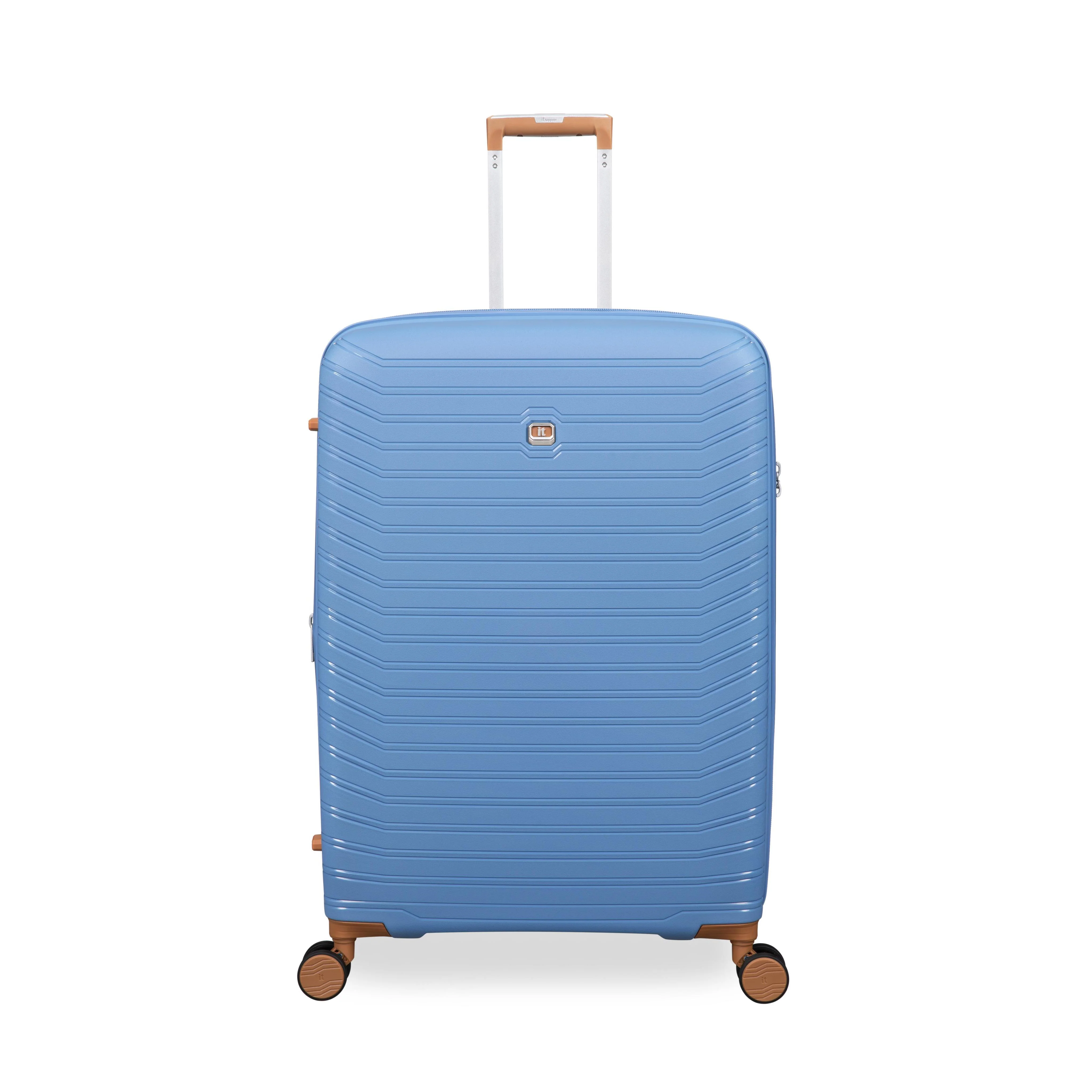 Continuous 4 Piece Hardside Expandable 8 Wheel Spinner Luggage Set (Quiet Harbour) - Image 9