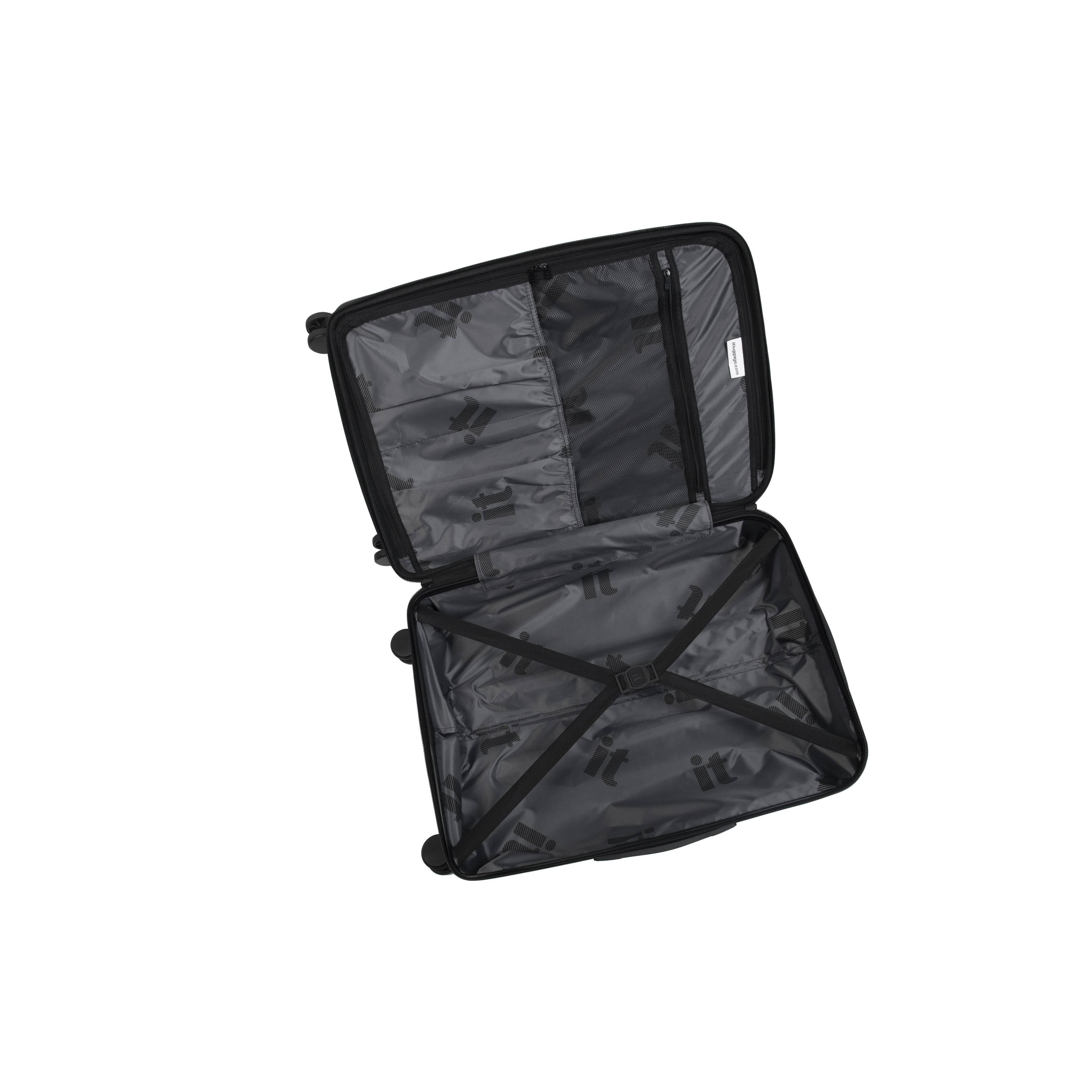 Legion 21" Hardside Carry-On 8 Wheel Expandable Spinner w/ TSA Lock (Silver) - Image 6