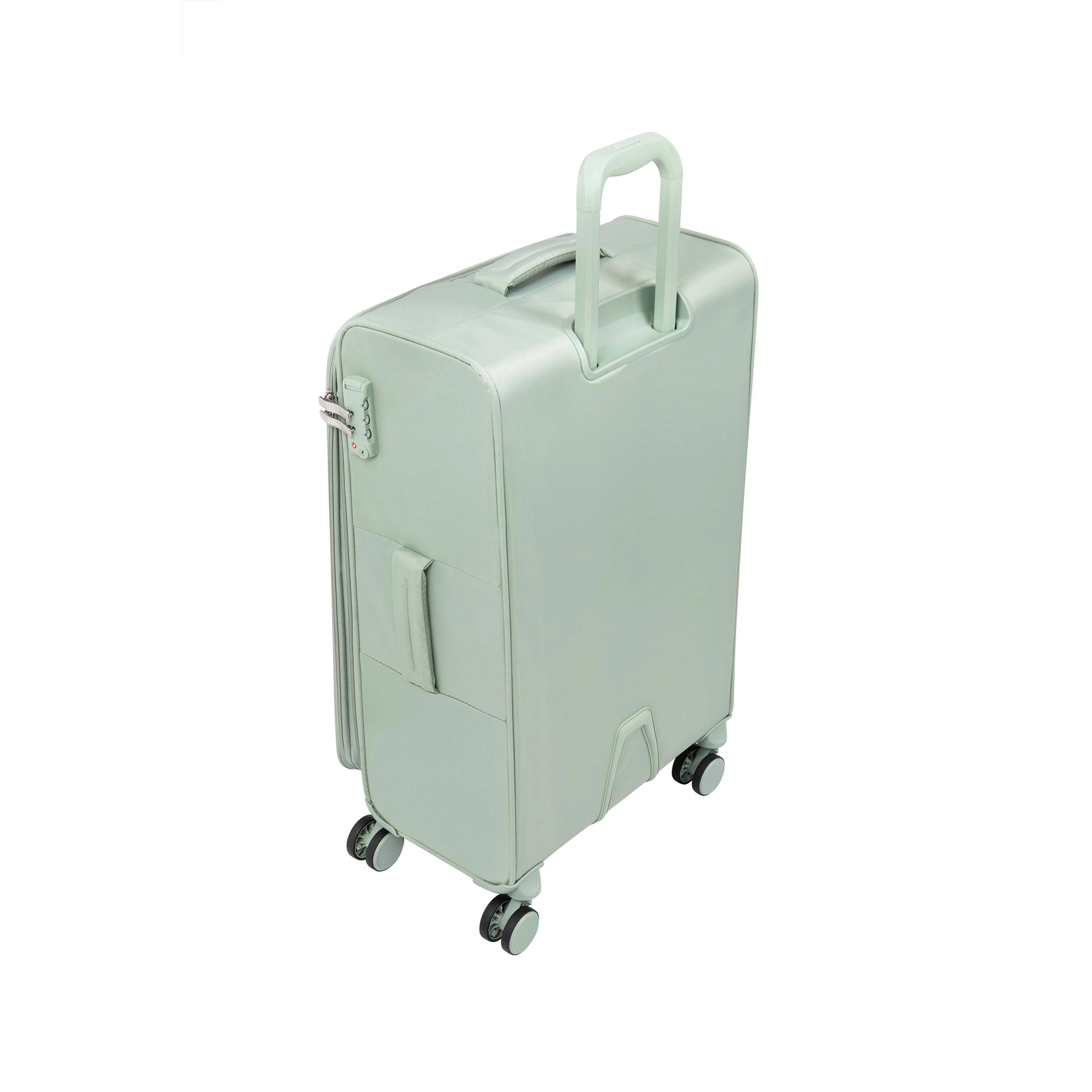 Lustrous Luxe 3 Piece Softside 8 Wheel Spinner Set (Desert Sage) - Image 8