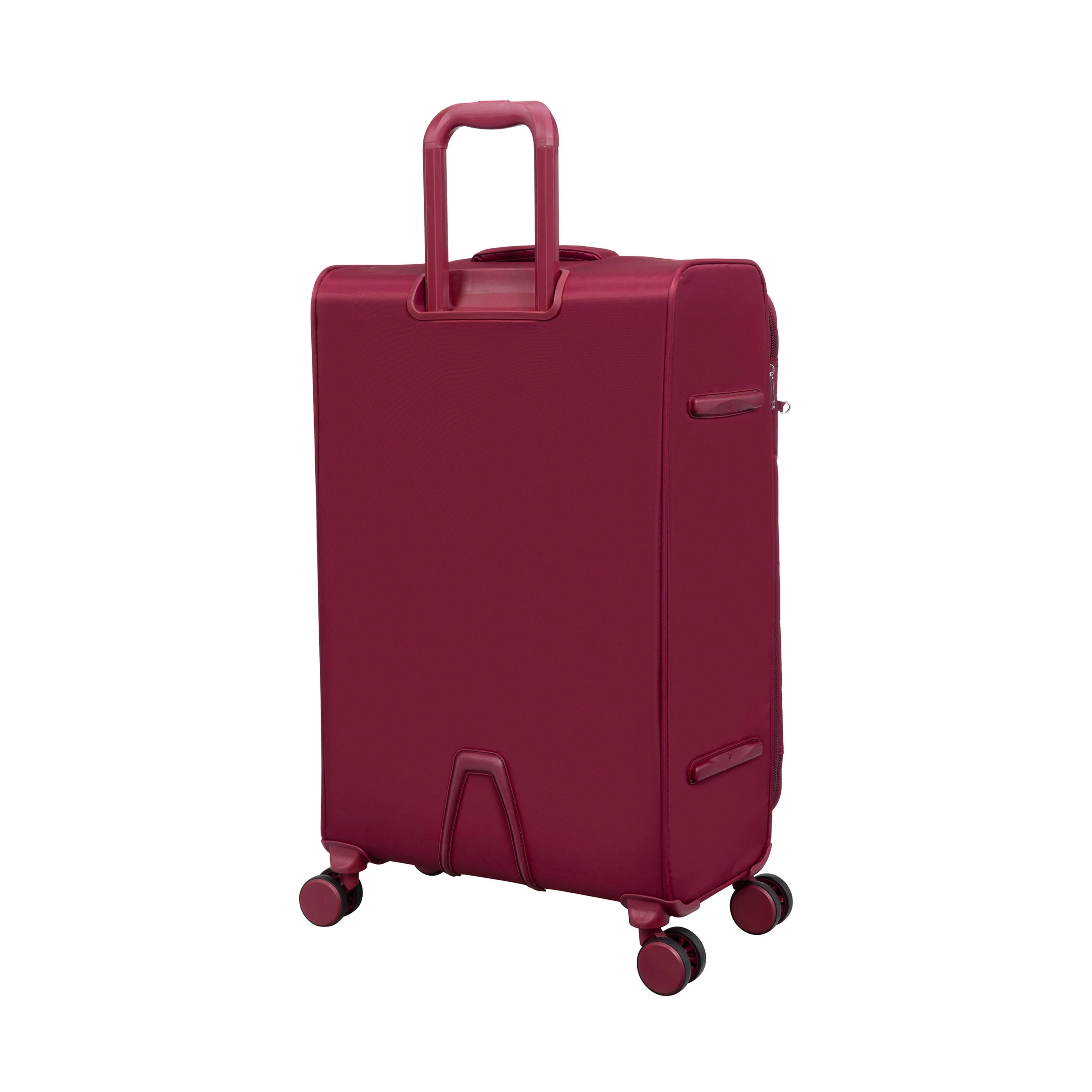 Lustrous Luxe 28" Softside Checked 8 Wheel Spinner (French Port) - Image 4