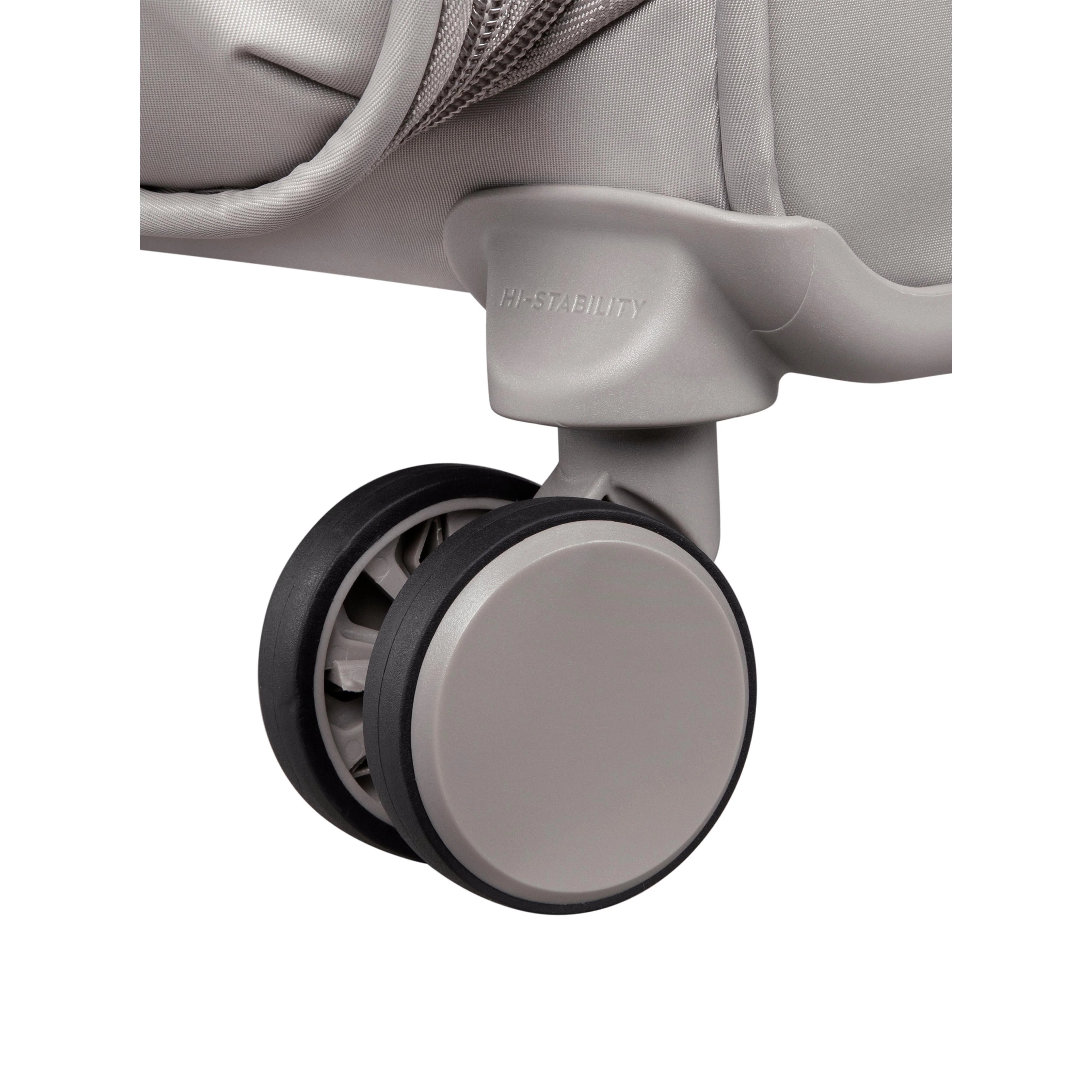 Lustrous Luxe 28" Softside Checked 8 Wheel Spinner (Moon Rock) - Image 8