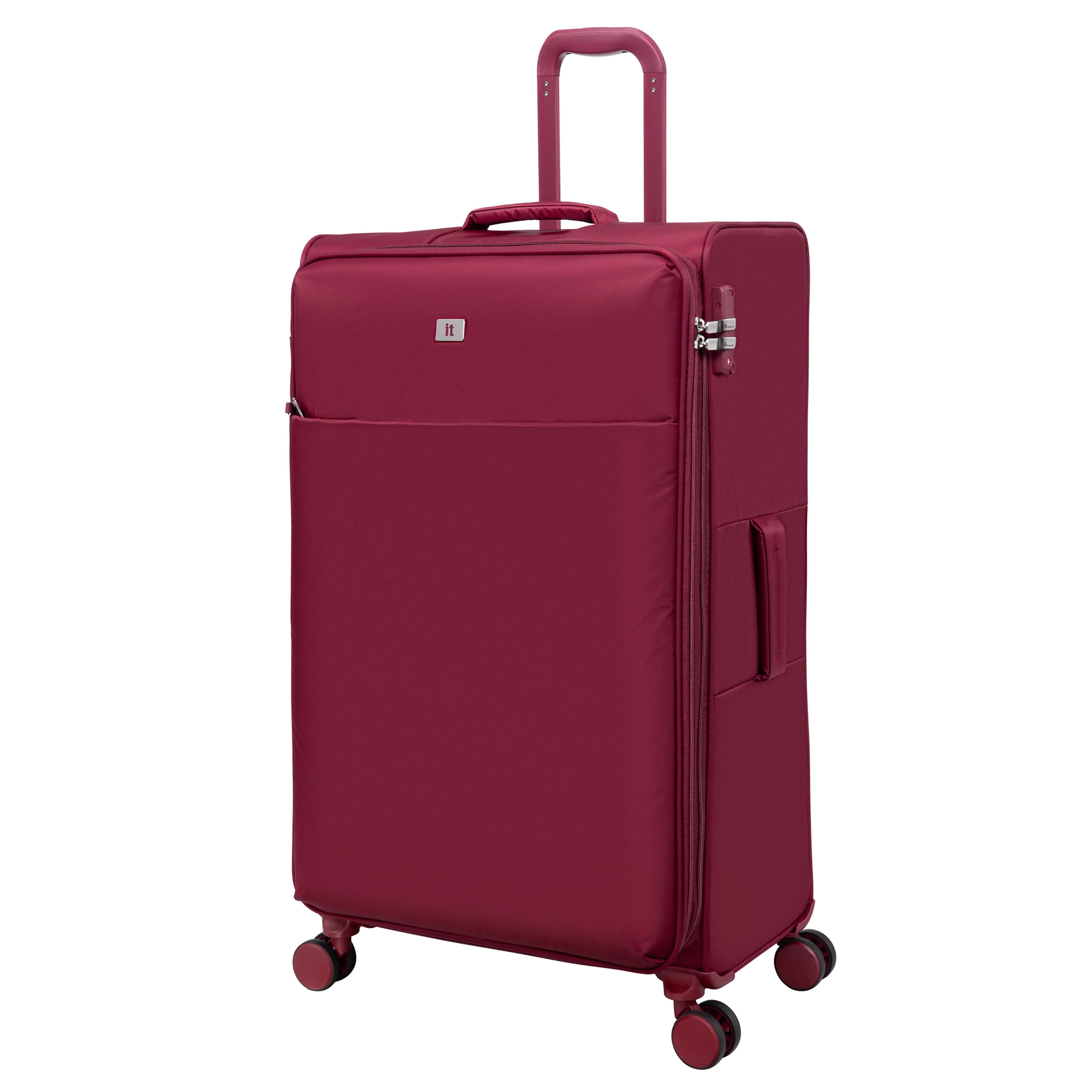 Lustrous Luxe 3 Piece Softside 8 Wheel Spinner Set (French Port) - Image 6