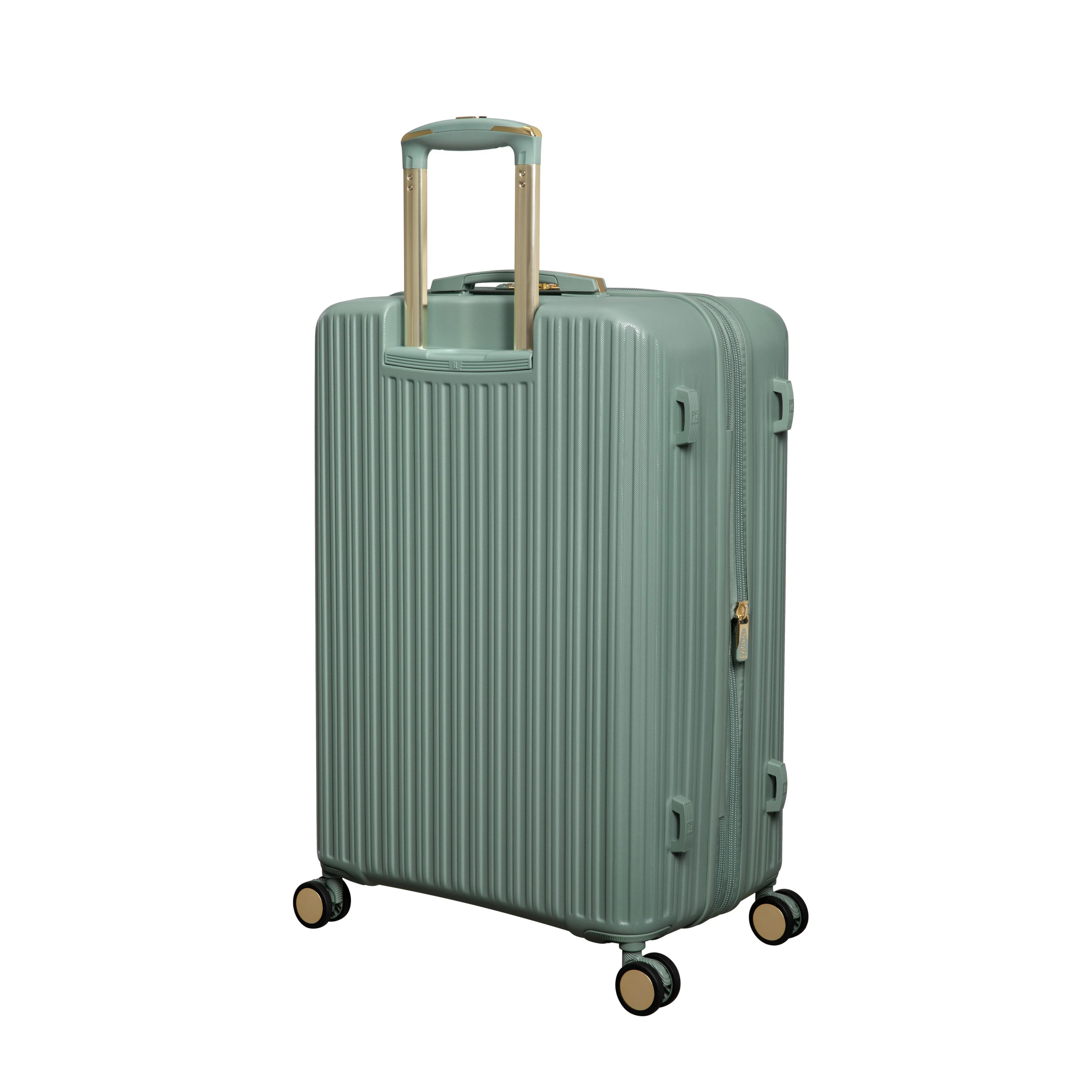 Luxuriant 21" Hardside Carry-On 8 Wheel Expandable Spinner (Iceberg Green) - Image 3