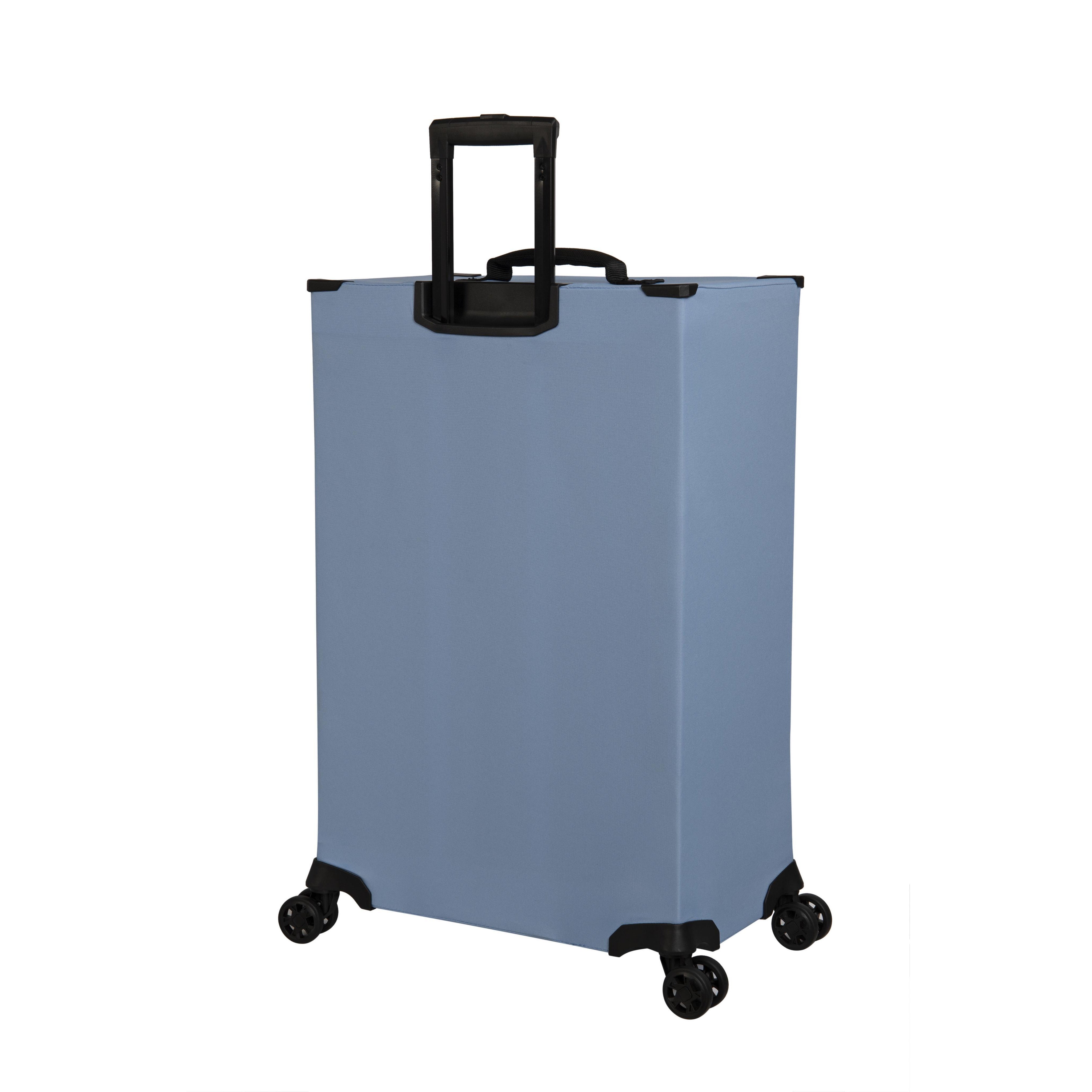 CLOSEOUT - MaXpace 27" Softside UltraLight Checked Spinner (Placid Blue) - Image 3