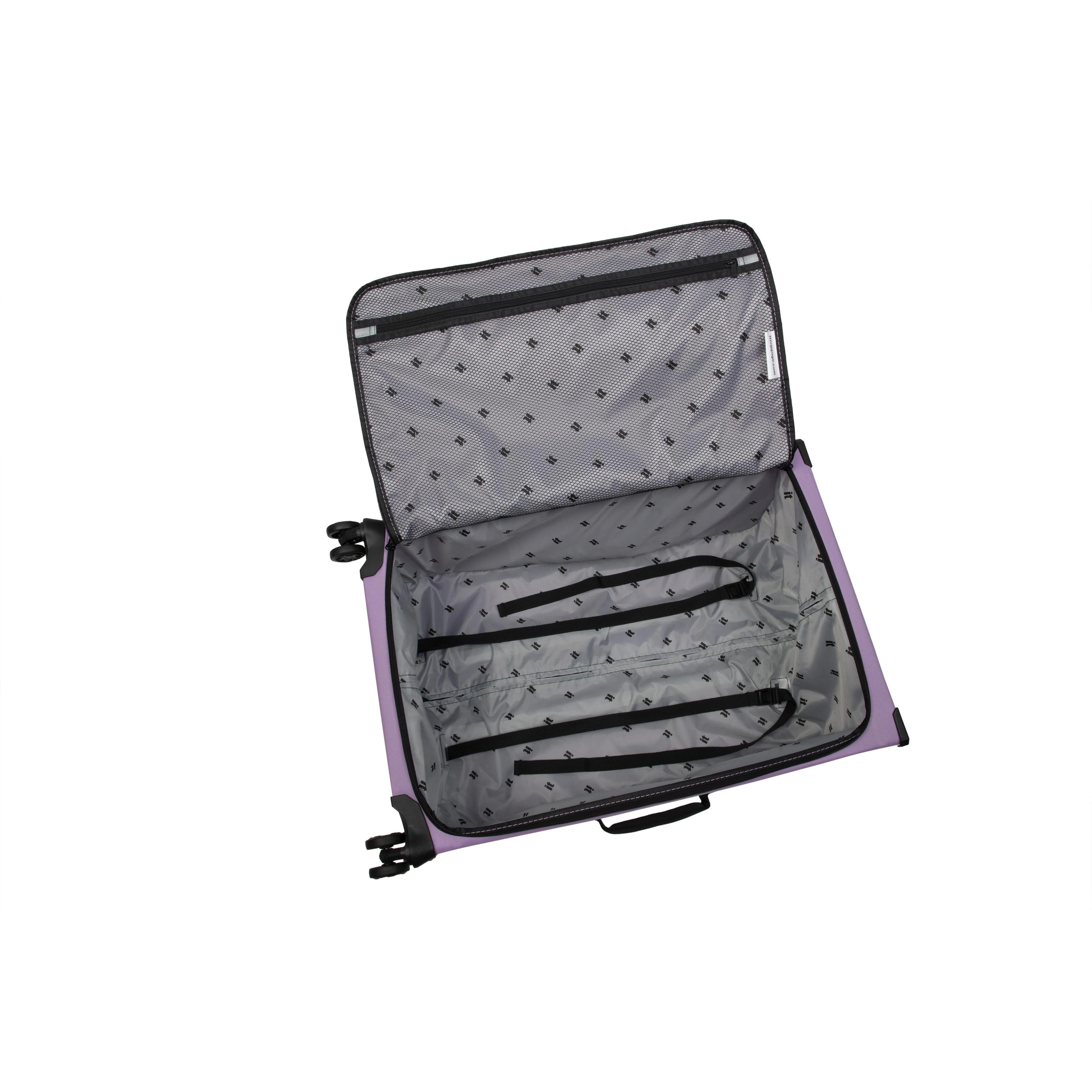CLOSEOUT - MaXpace 27" Softside UltraLight Checked Spinner (Placid Blue) - Image 4