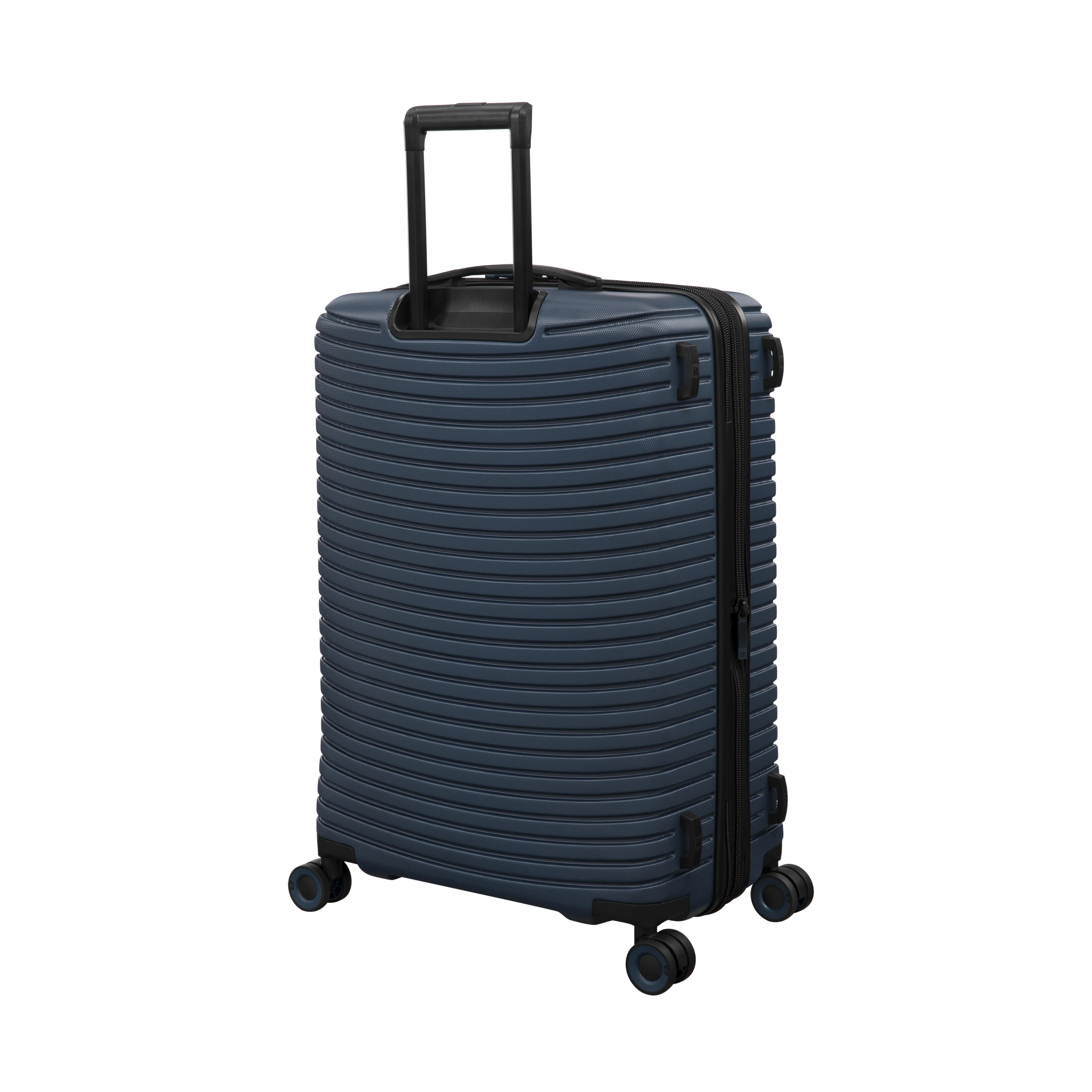Precursor Titan 27" Hardside Checked 8 Wheel Expandable Spinner (Majolica Blue) - Image 3