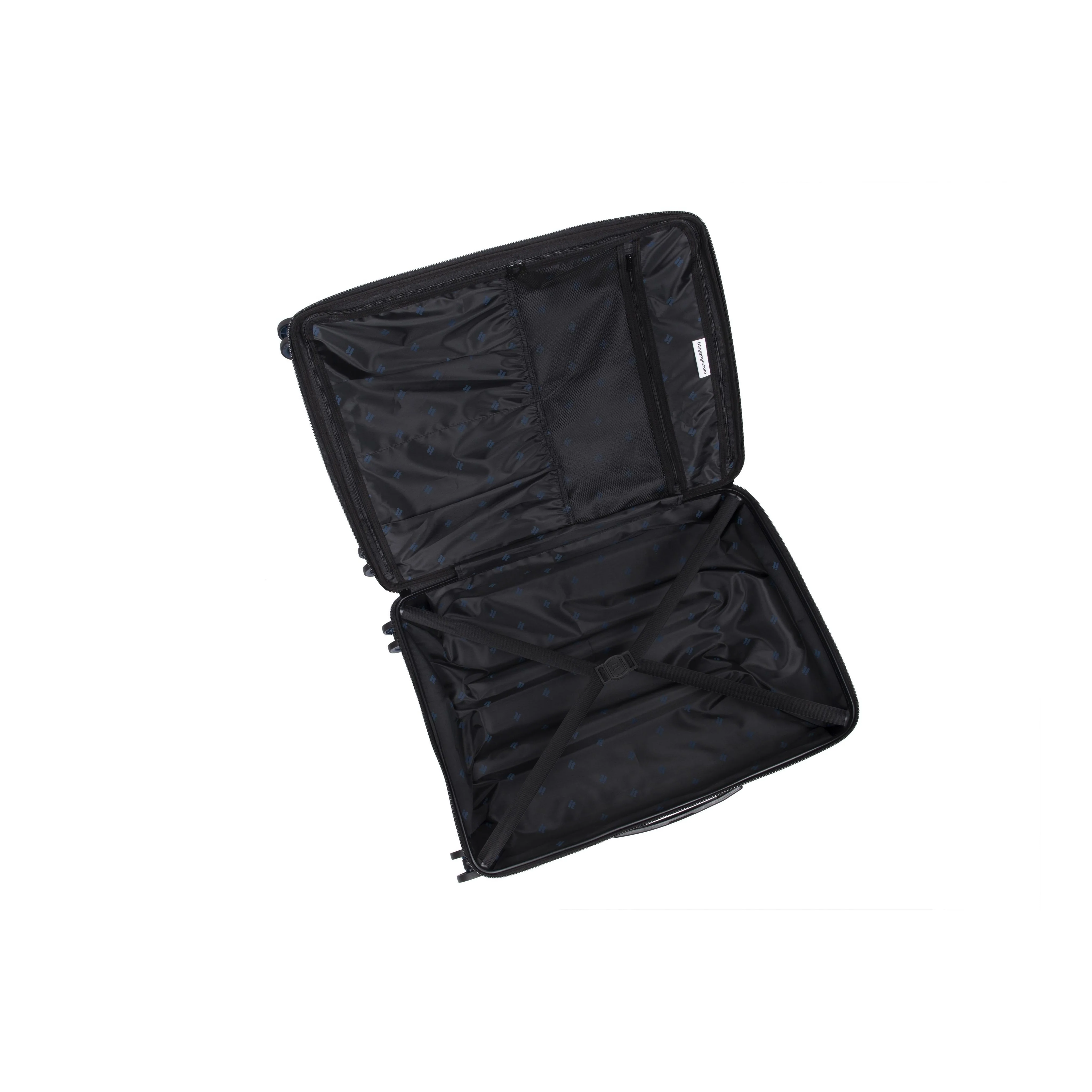 Precursor Titan 27" Hardside Checked 8 Wheel Expandable Spinner (Majolica Blue) - Image 5