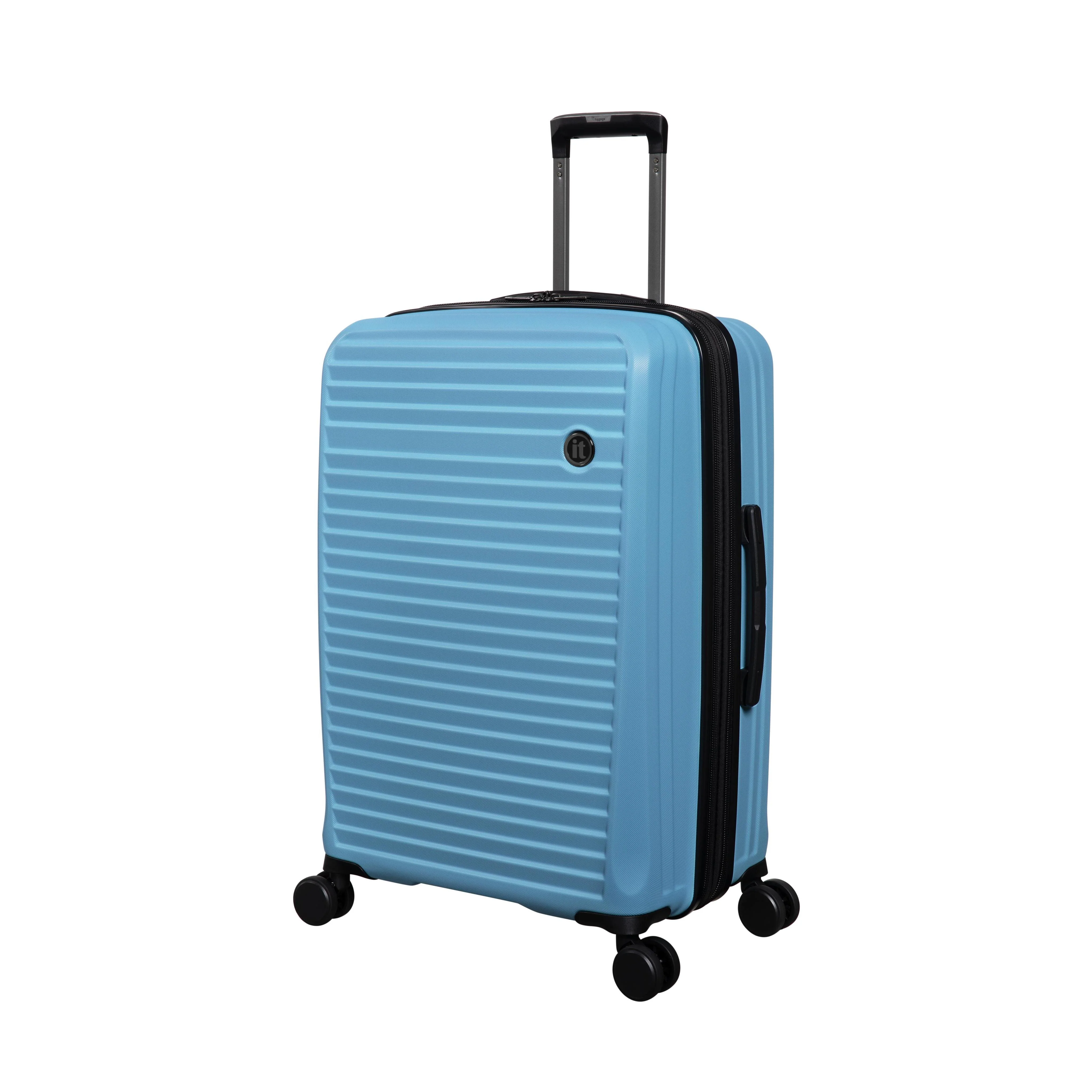 Sensational 2 Piece Hardside 8 Wheel Expandable Spinner Set (Air Blue) - Image 3