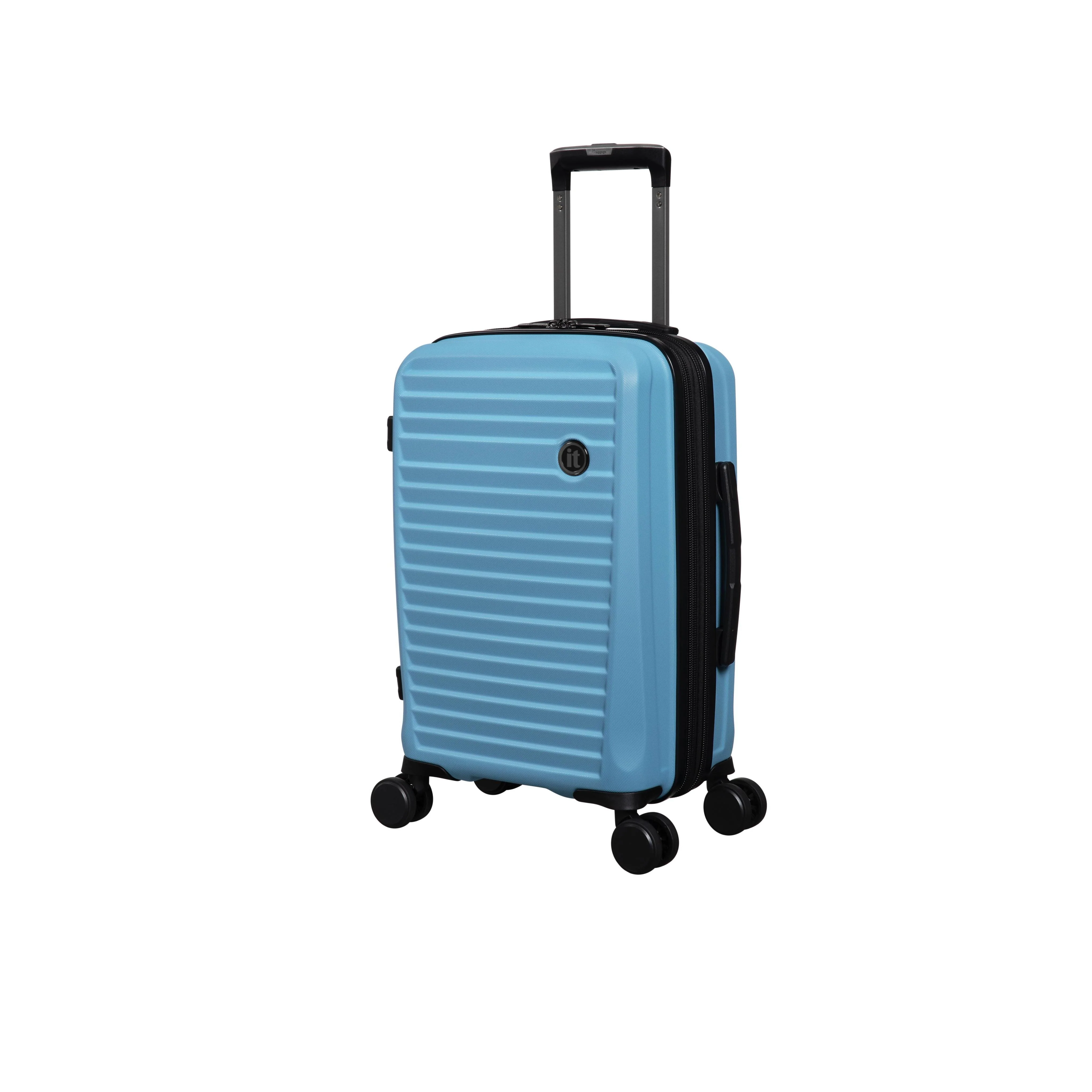 Sensational 2 Piece Hardside 8 Wheel Expandable Spinner Set (Air Blue) - Image 4