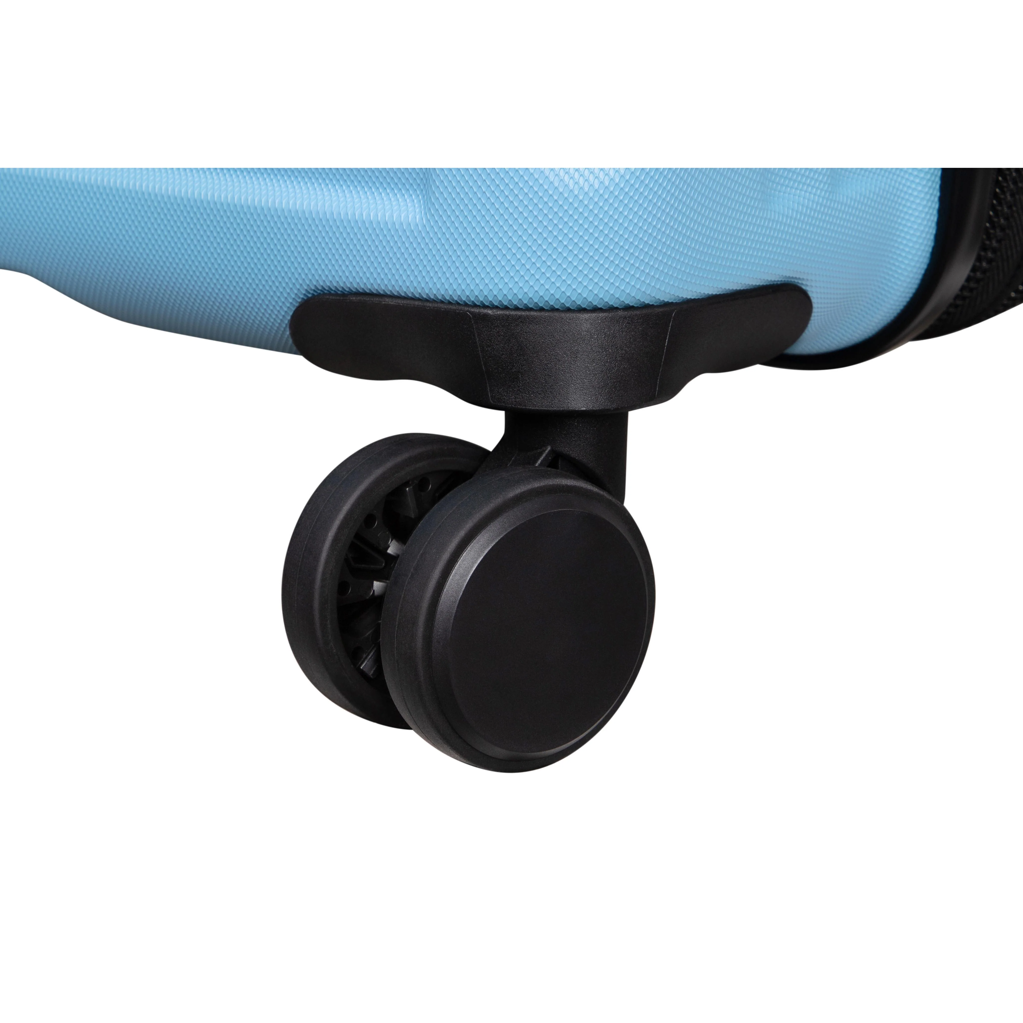 Sensational 2 Piece Hardside 8 Wheel Expandable Spinner Set (Air Blue) - Image 9