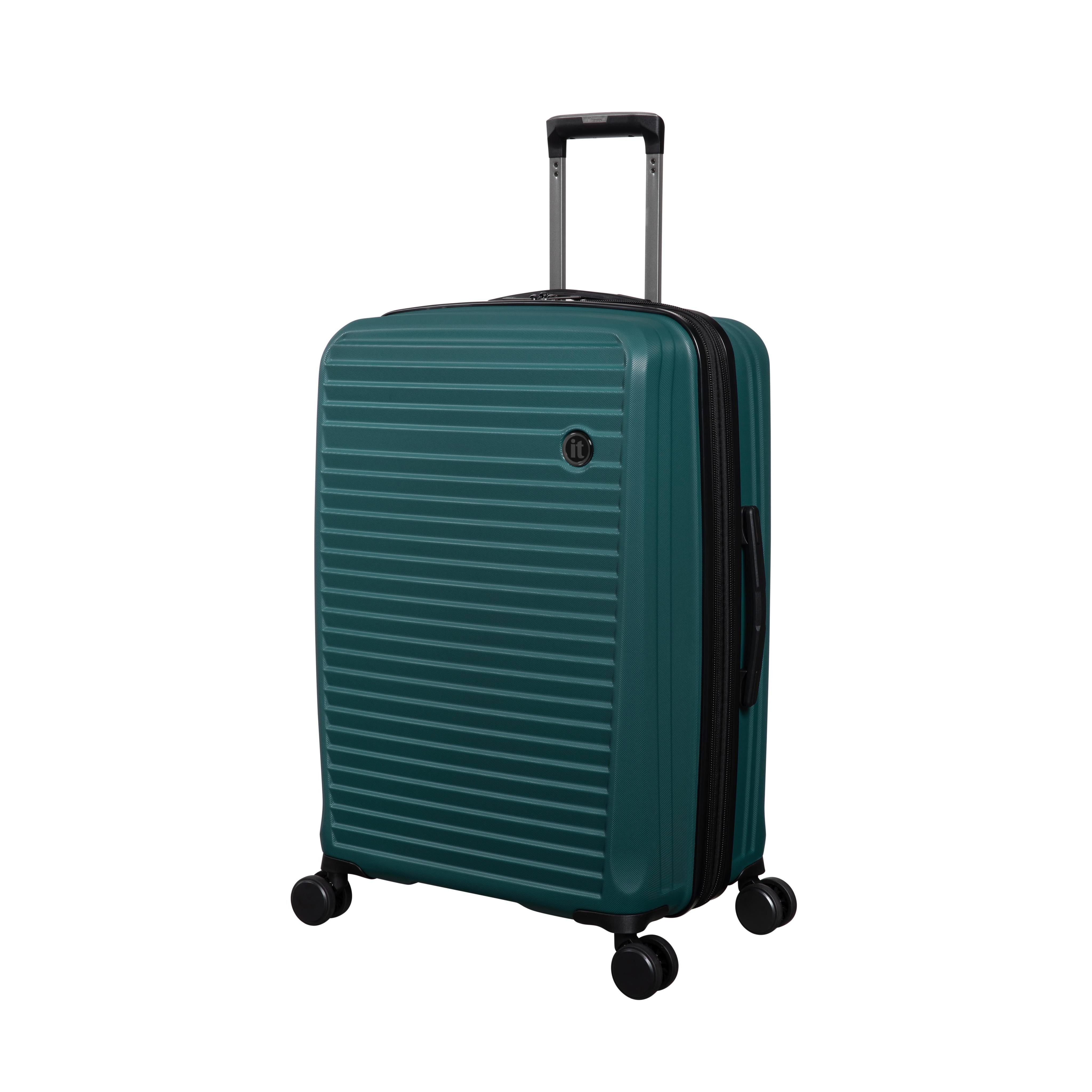 Sensational 2 Piece Hardside 8 Wheel Expandable Spinner Set (Mediterranean Green) - Image 3