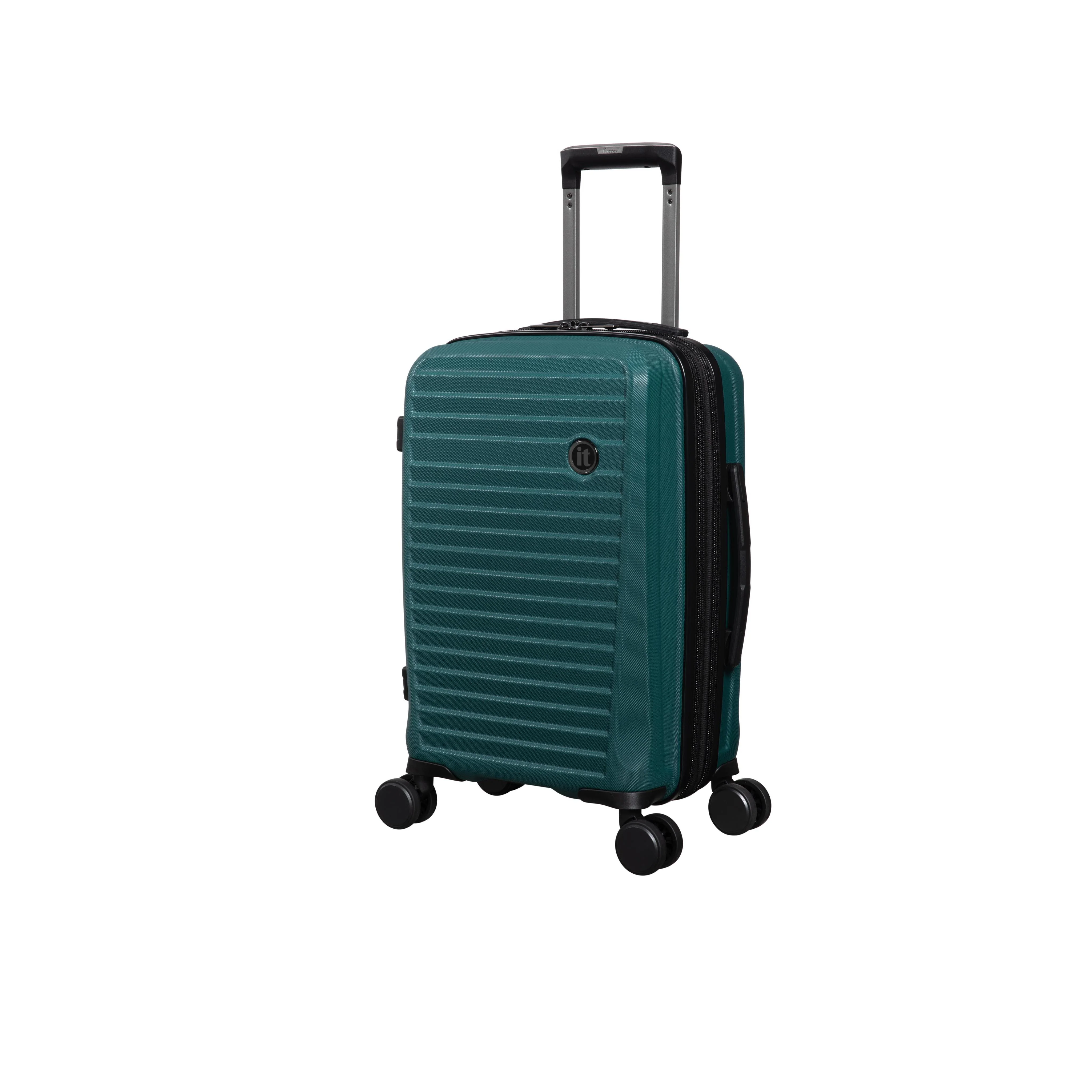 Sensational 2 Piece Hardside 8 Wheel Expandable Spinner Set (Mediterranean Green) - Image 4