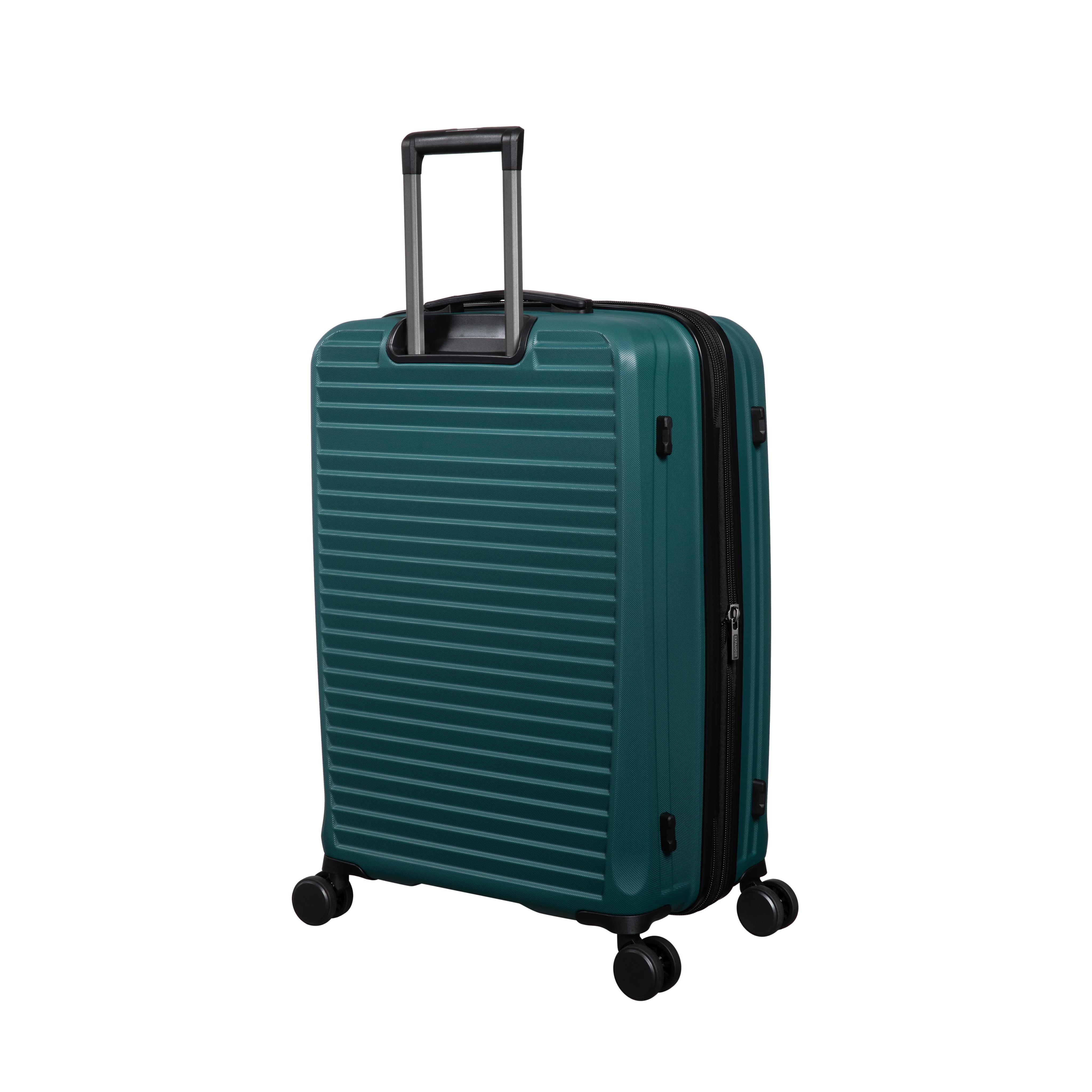 Sensational 2 Piece Hardside 8 Wheel Expandable Spinner Set (Mediterranean Green) - Image 5