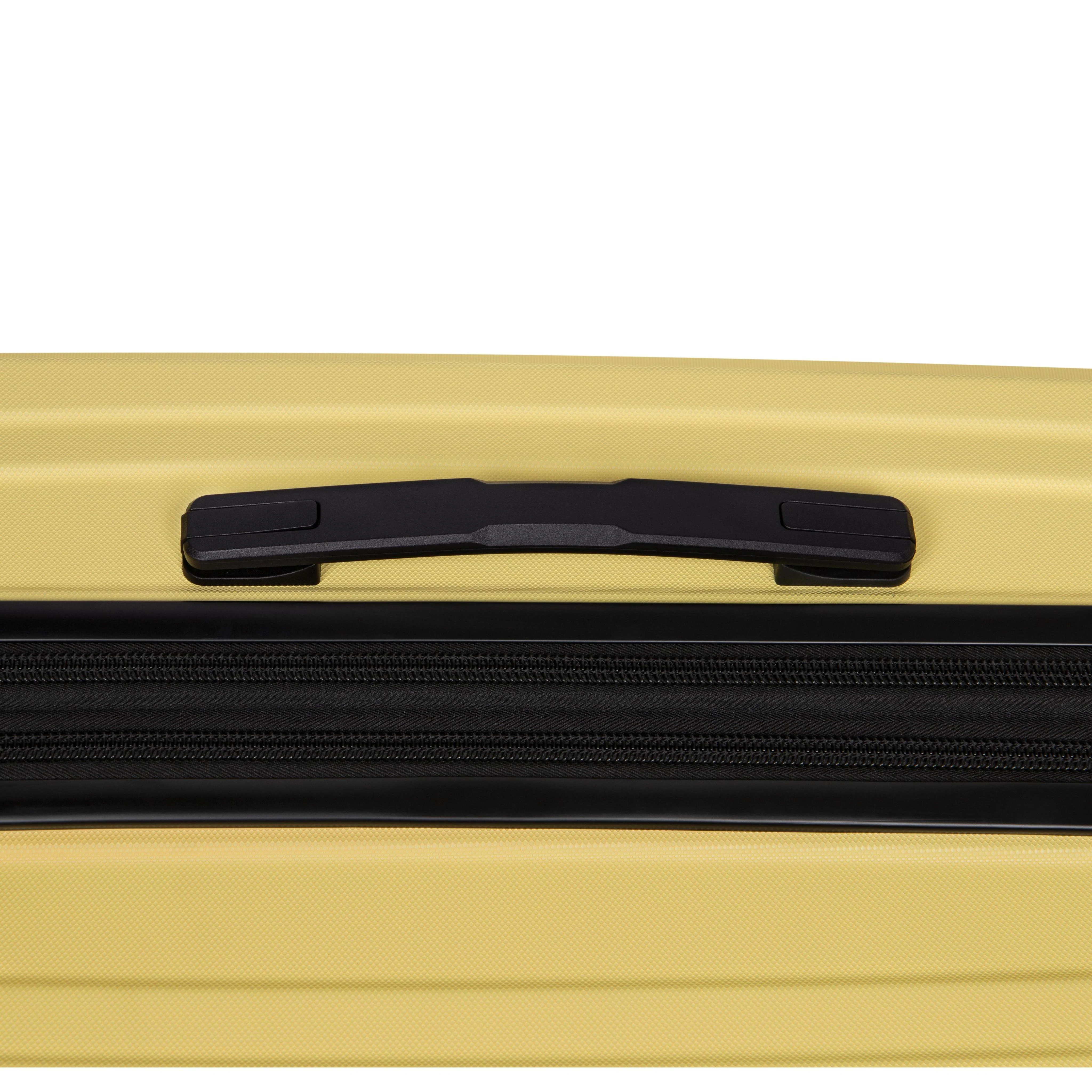 Sensational 2 Piece Hardside 8 Wheel Expandable Spinner Set (Mellow Yellow) - Image 8