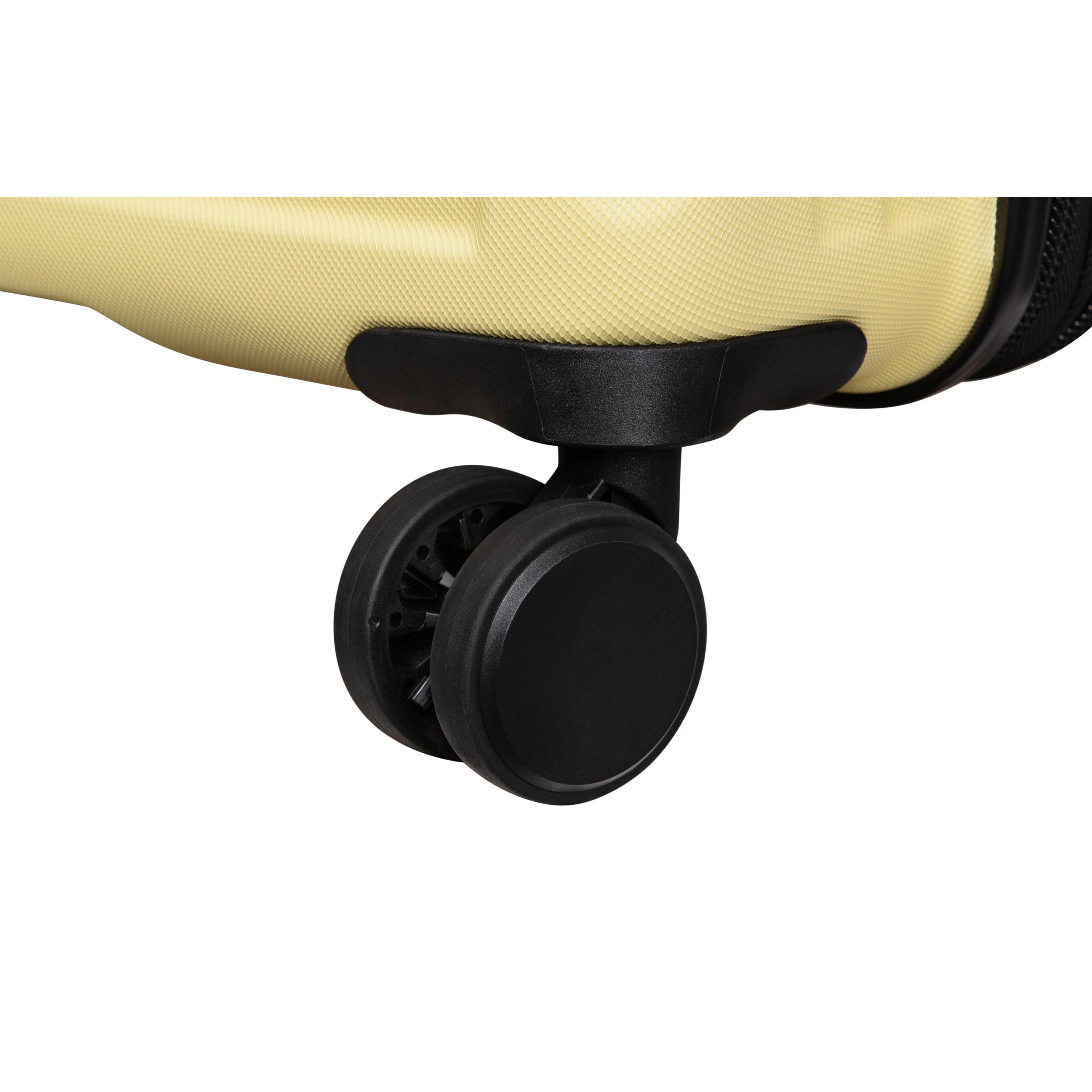 Sensational 2 Piece Hardside 8 Wheel Expandable Spinner Set (Mellow Yellow) - Image 9