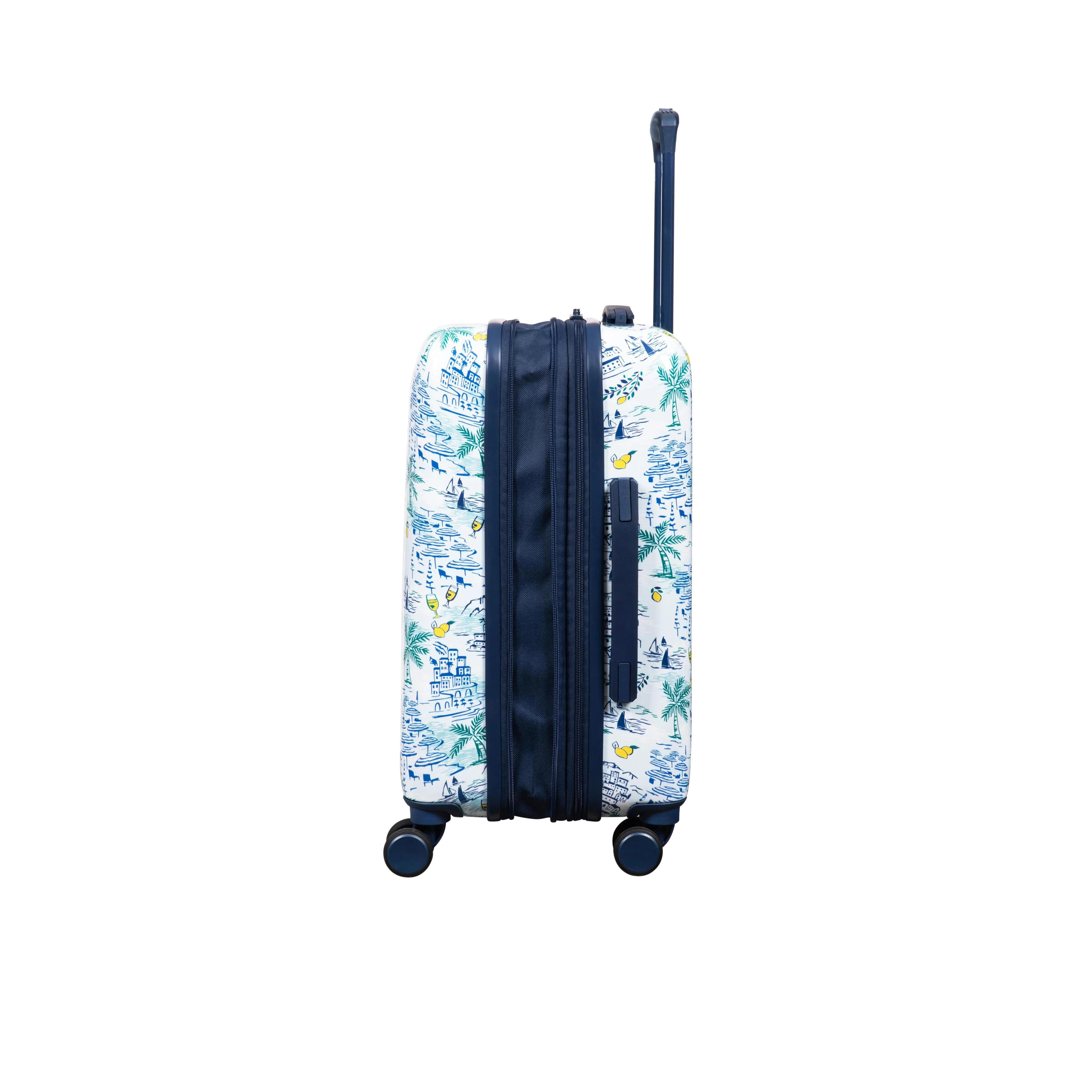Sheen 2 Piece Hardside 8 Wheel Expandable Spinner Set (Amalfi Blue) - Image 4