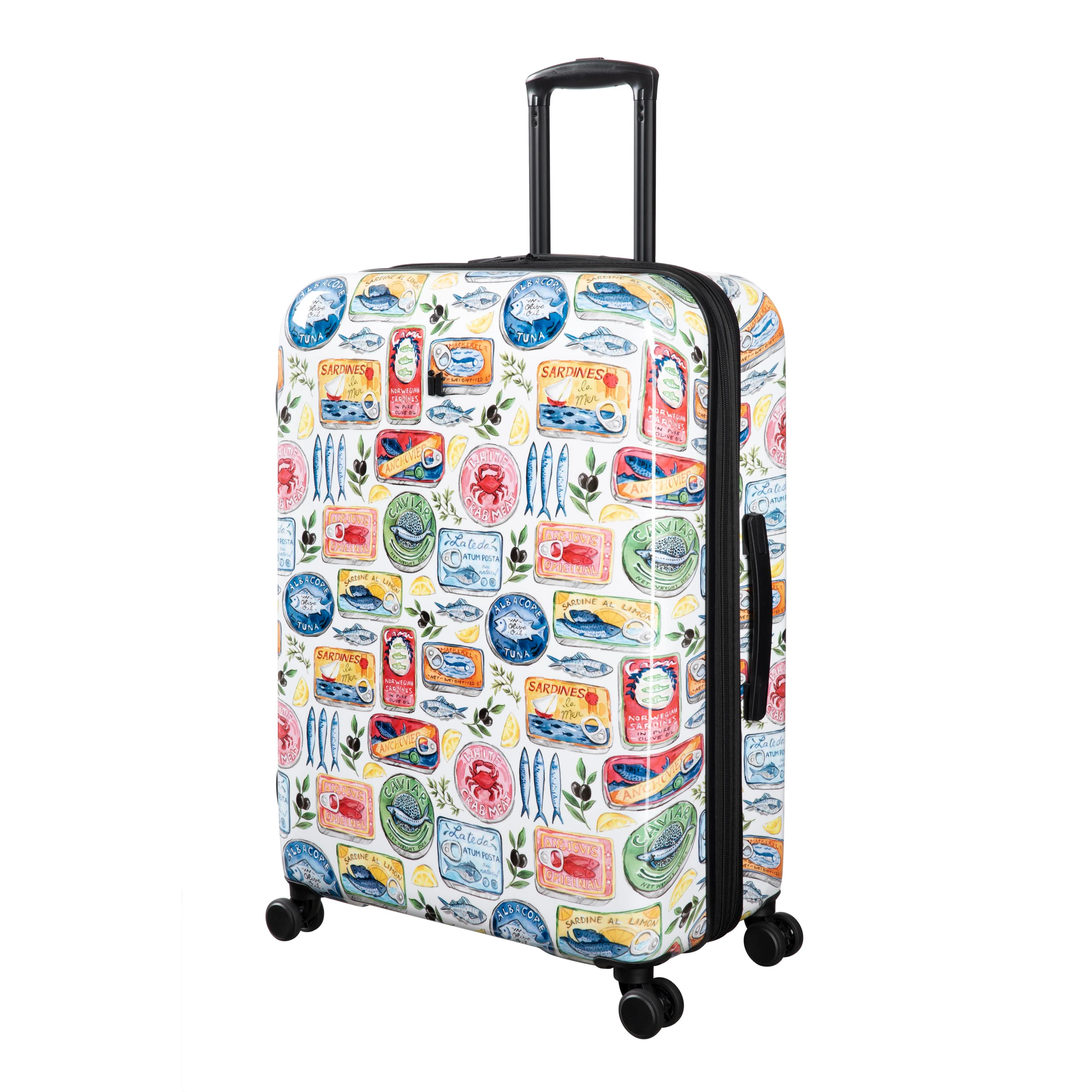 Sheen 2 Piece Hardside 8 Wheel Expandable Spinner Set (Madisons Euro Summer) - Image 3