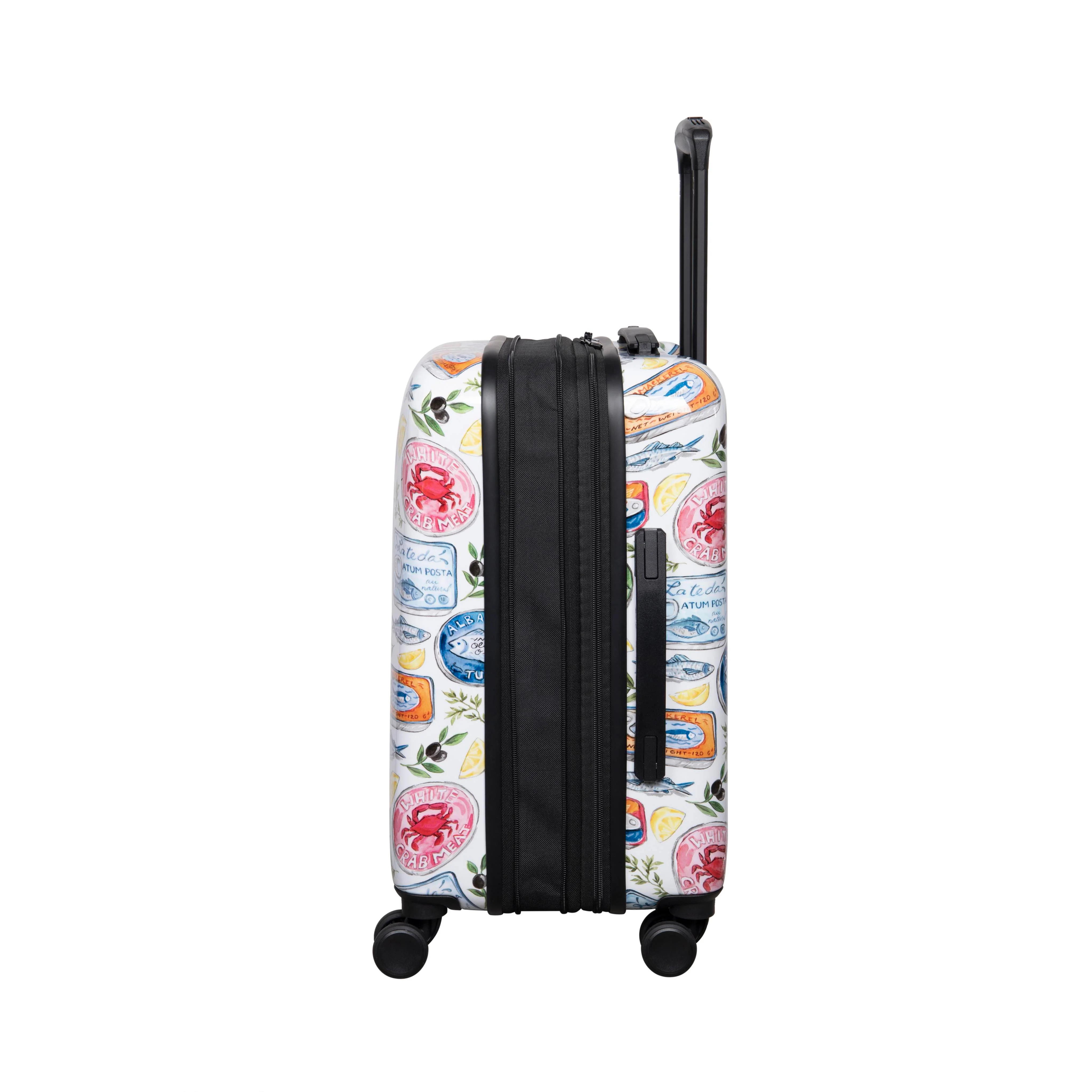 Sheen 2 Piece Hardside 8 Wheel Expandable Spinner Set (Madisons Euro Summer) - Image 4