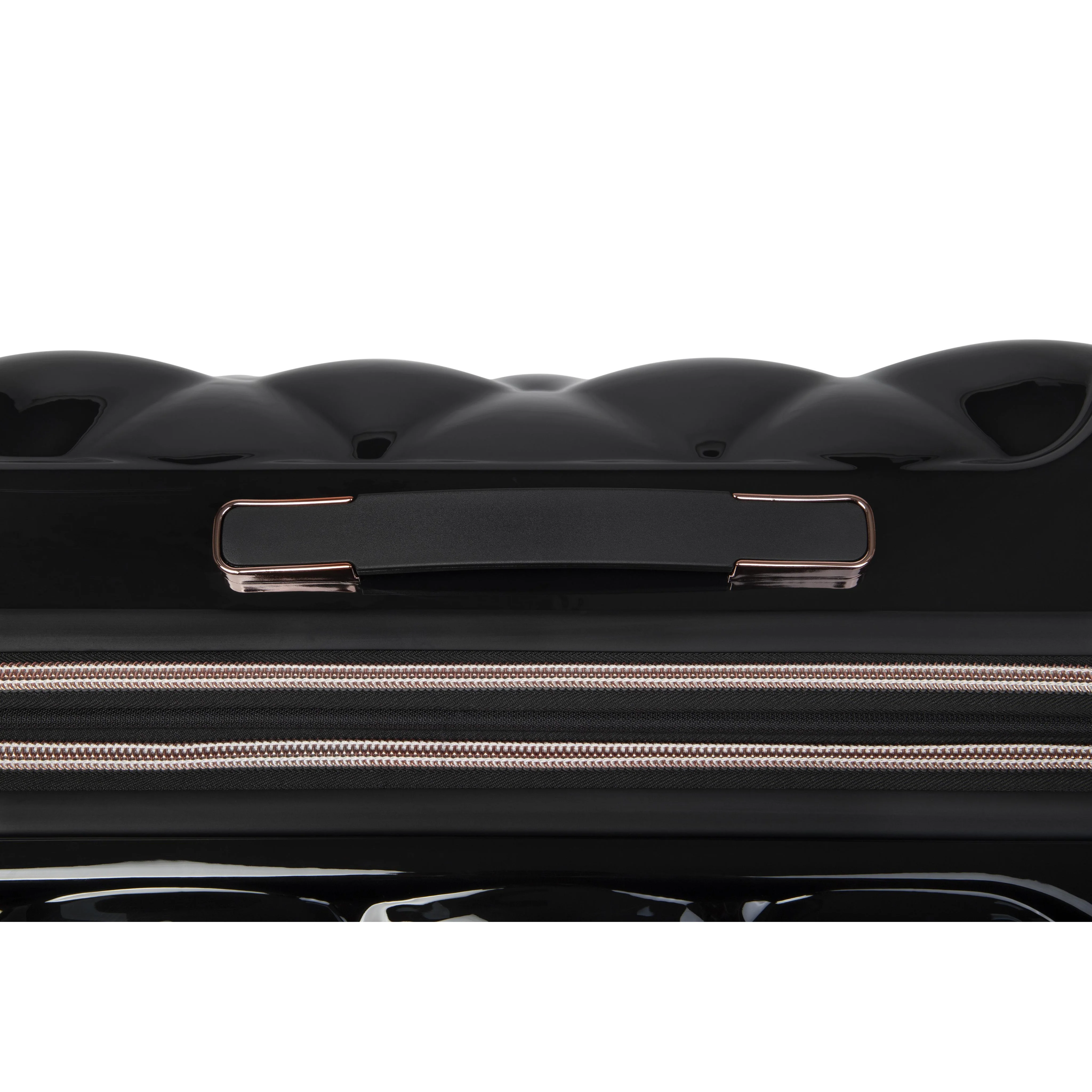 CLOSEOUT - St. Tropez Trois 21" Hardside 8 Wheel Expandable Spinner Carry-On Luggage (Black) - Image 5