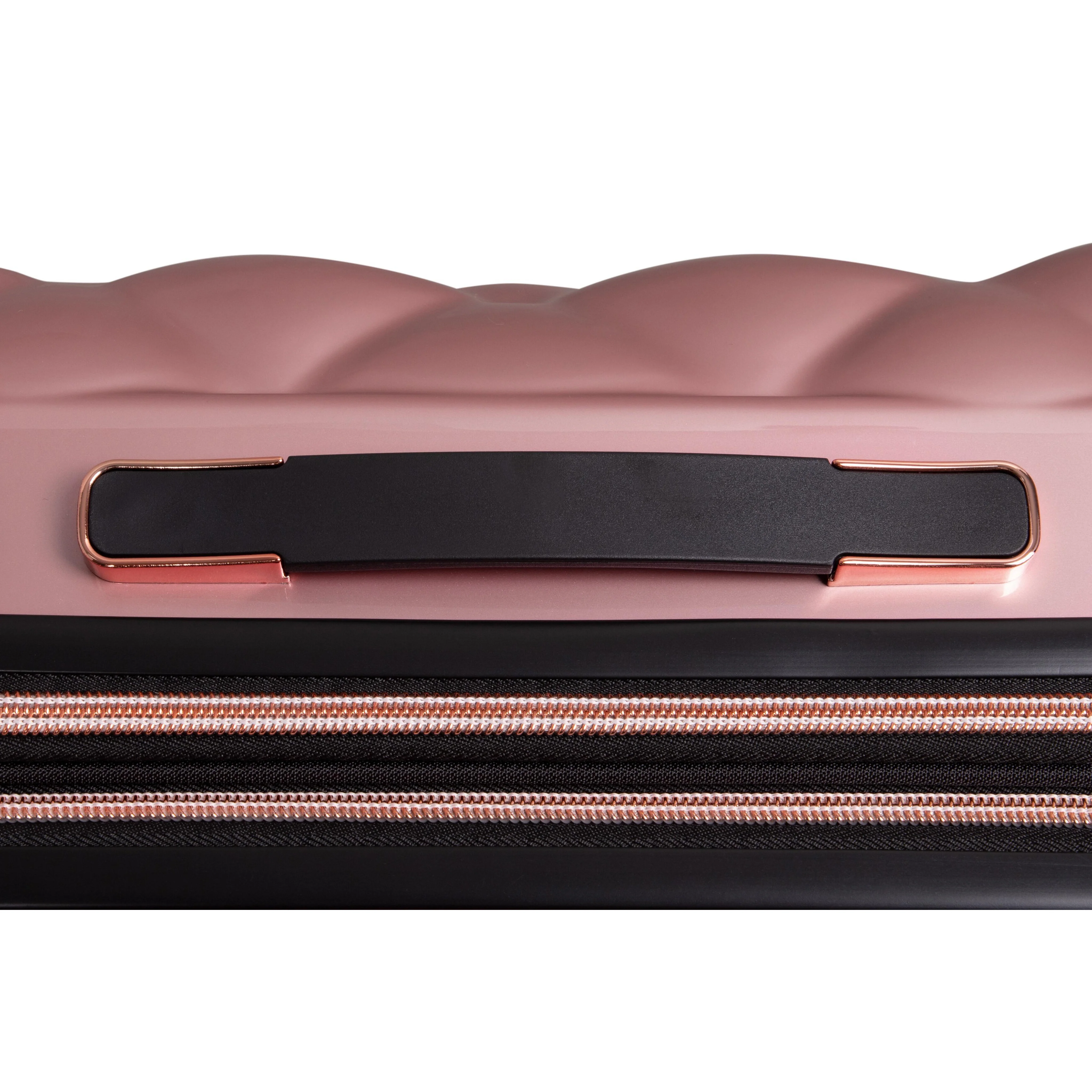 CLOSEOUT - St. Tropez Trois 31" Hardside 8 Wheel Expandable Spinner Luggage (Metallic Rose Gold) - Image 8